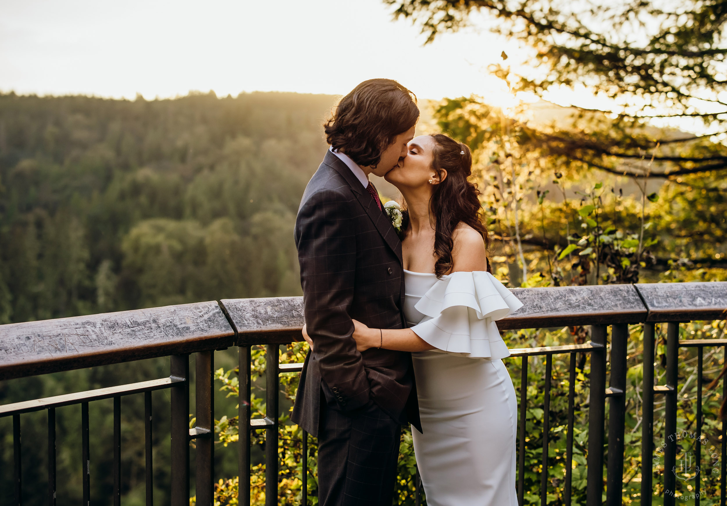 Salish Lodge Snoqualmie Falls wedding by Seattle wedding photographer James Thomas Long Photography