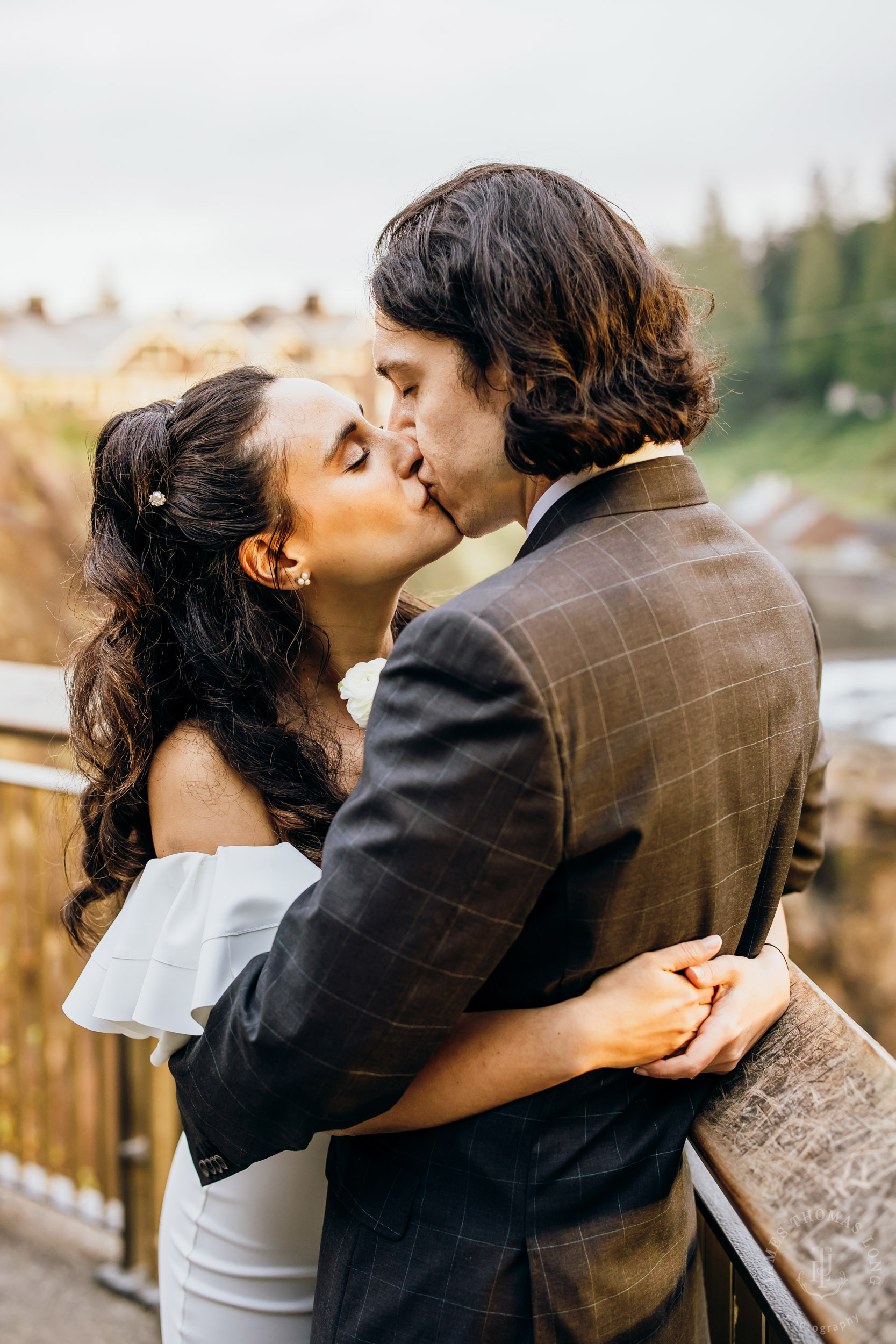 Salish Lodge Snoqualmie Falls wedding by Seattle wedding photographer James Thomas Long Photography