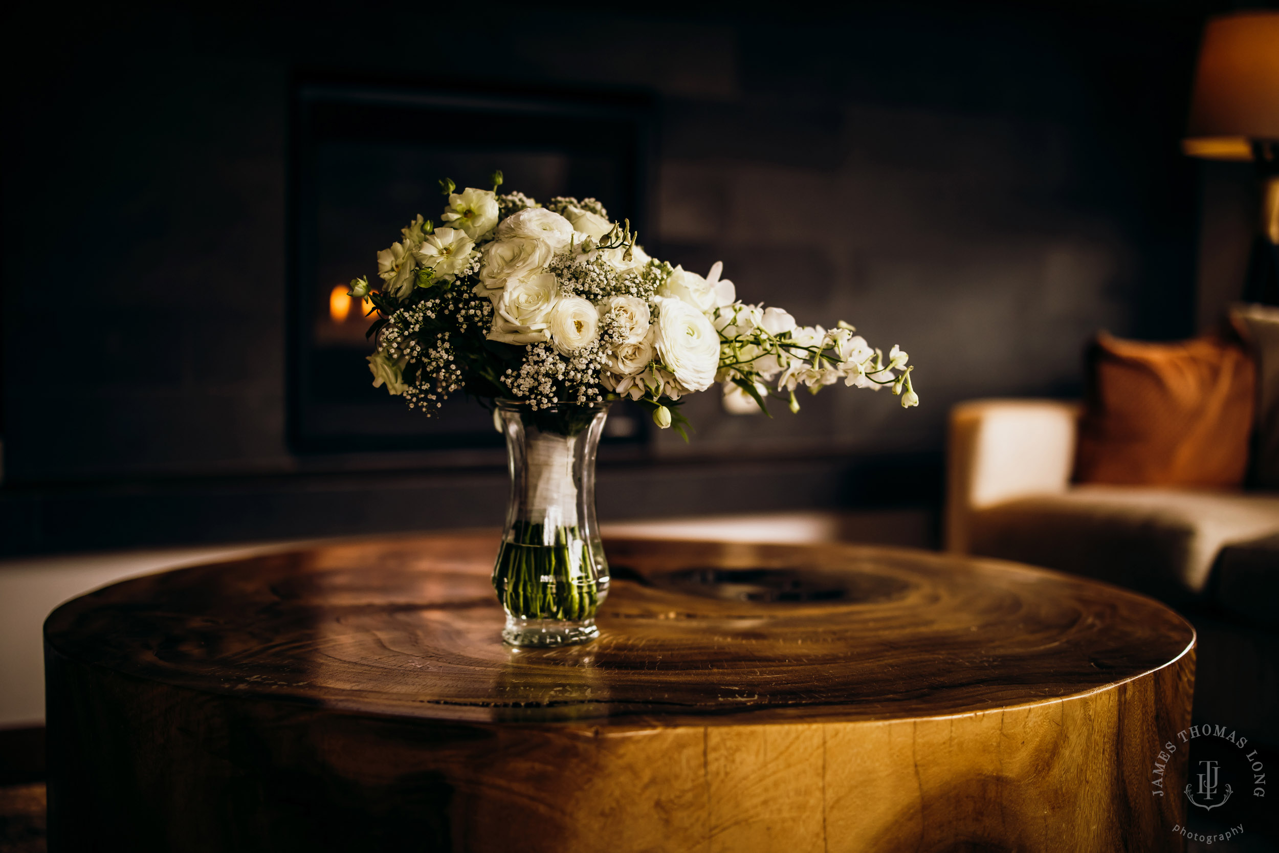 Salish Lodge Snoqualmie Falls wedding by Seattle wedding photographer James Thomas Long Photography