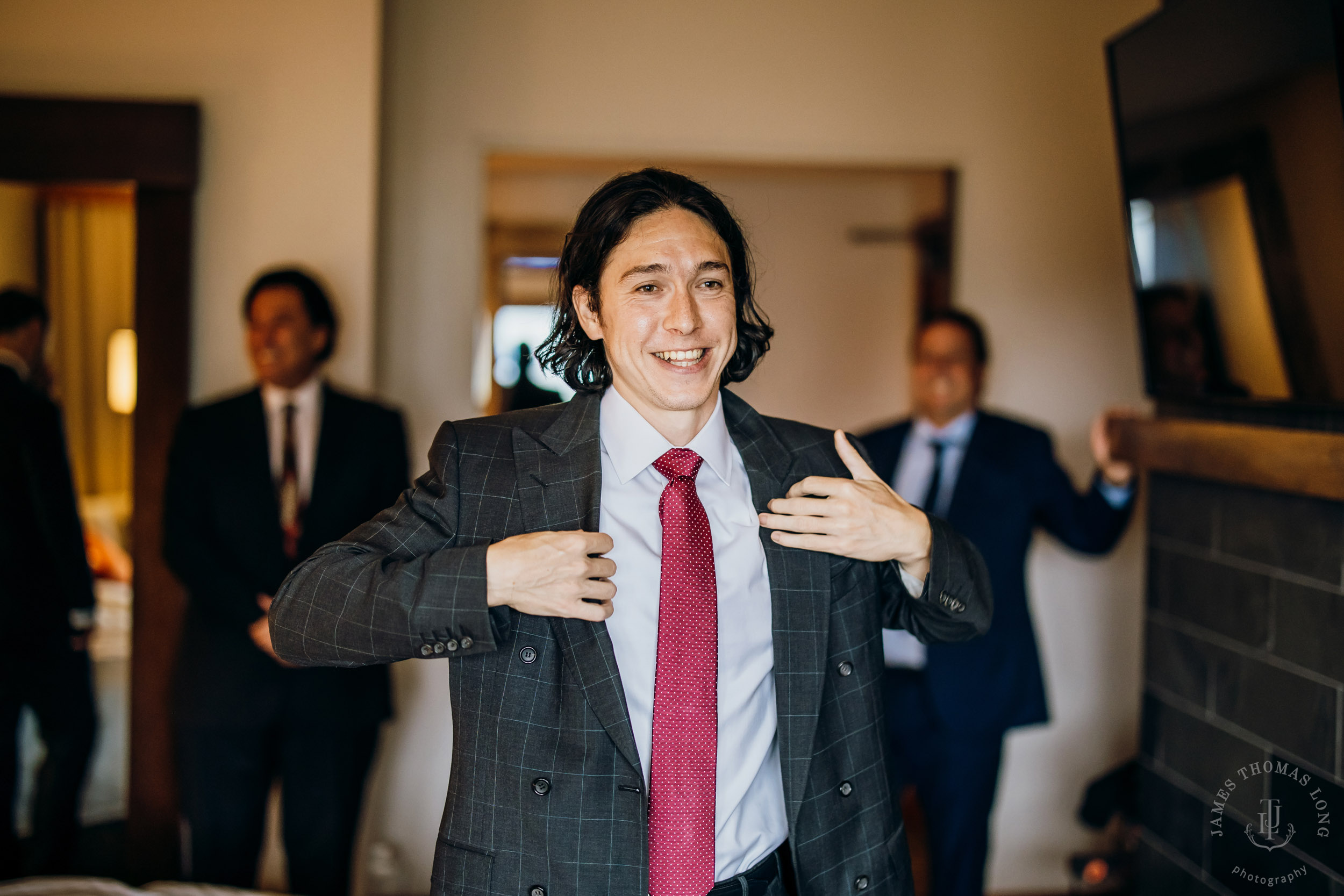 Salish Lodge Snoqualmie Falls wedding by Seattle wedding photographer James Thomas Long Photography