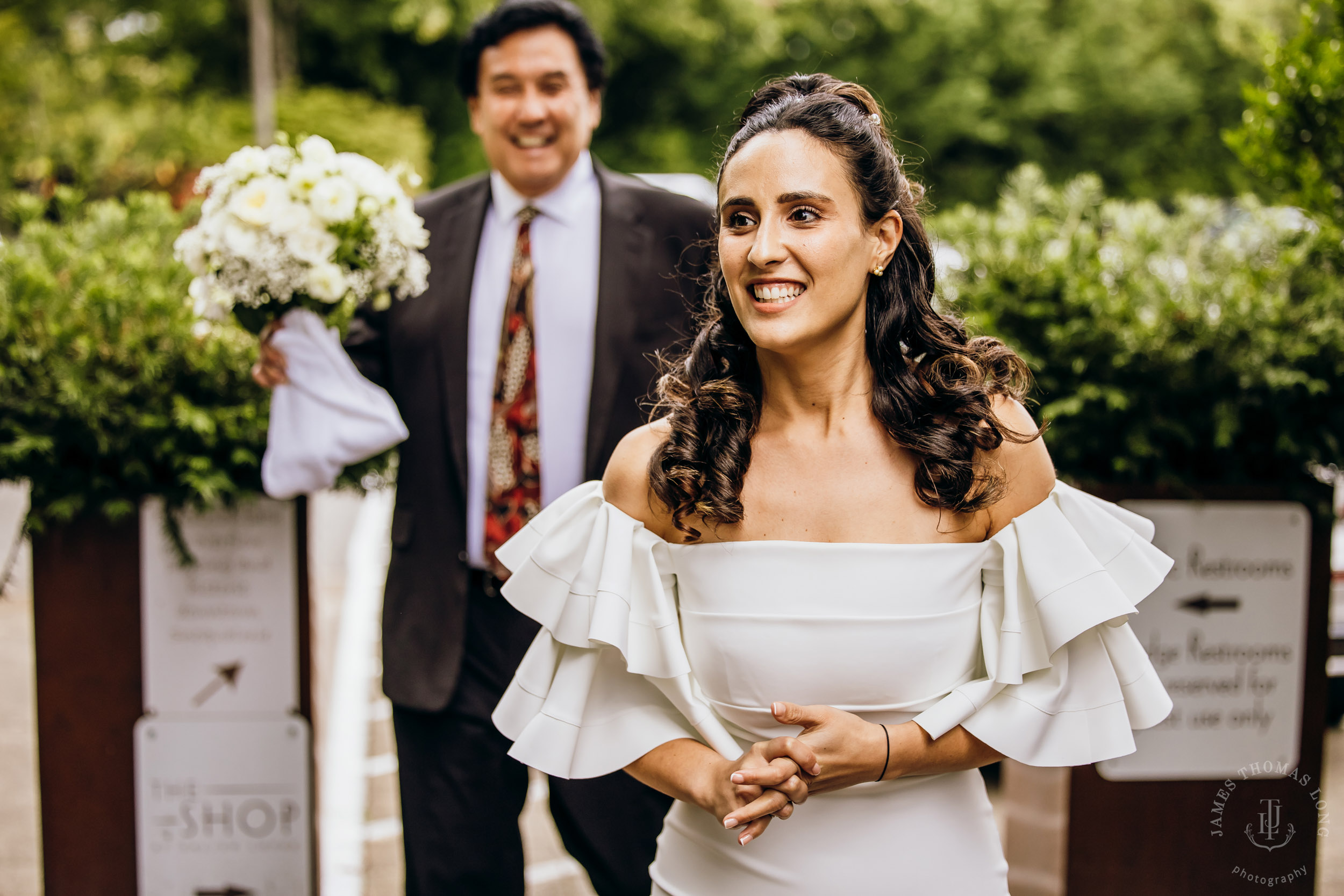 Salish Lodge Snoqualmie Falls wedding by Seattle wedding photographer James Thomas Long Photography