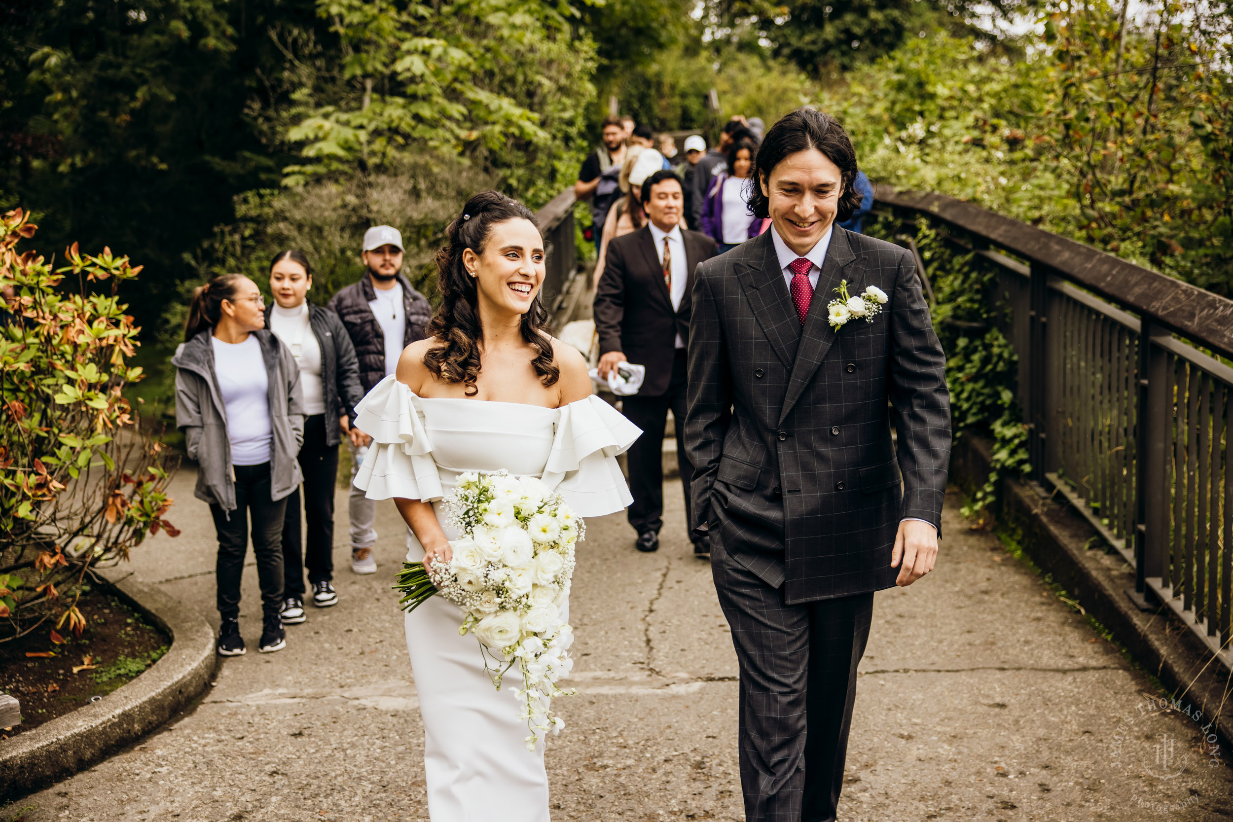 Salish Lodge Snoqualmie Falls wedding by Seattle wedding photographer James Thomas Long Photography