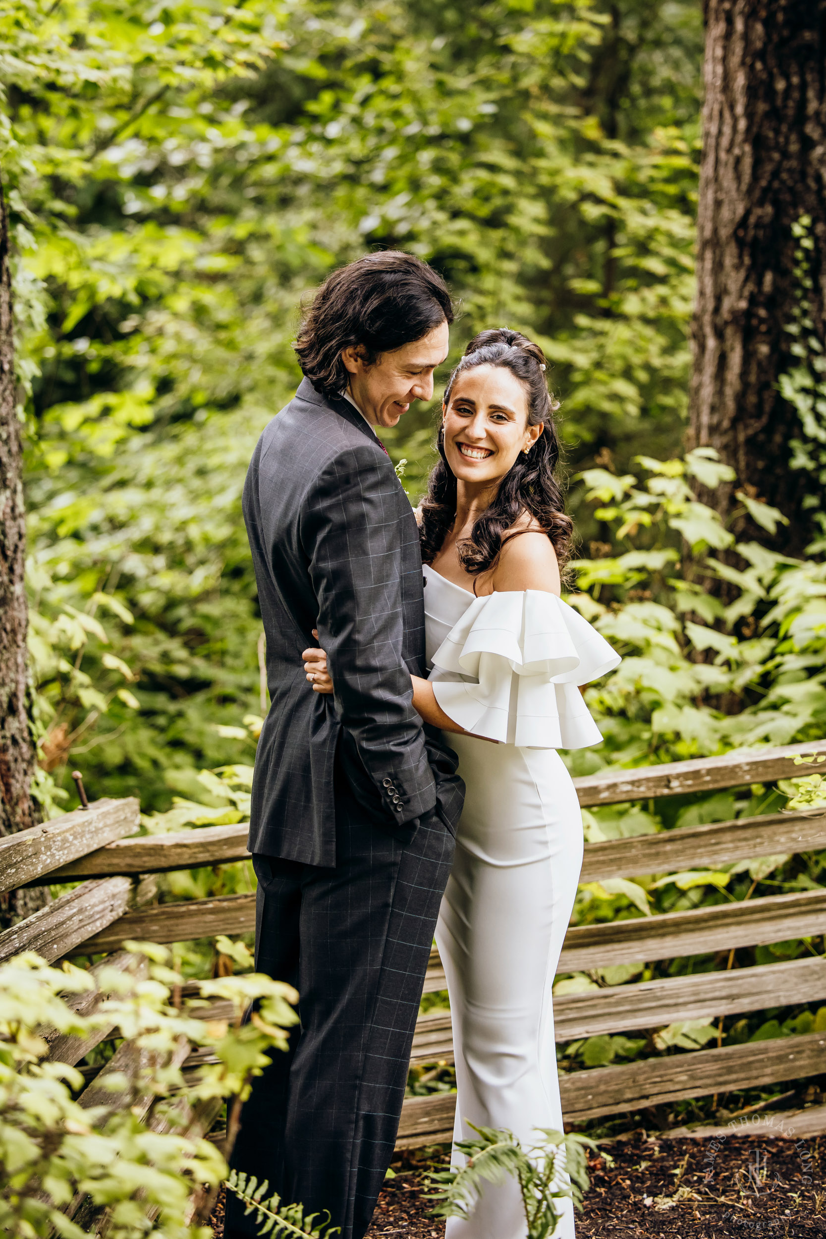 Salish Lodge Snoqualmie Falls wedding by Seattle wedding photographer James Thomas Long Photography