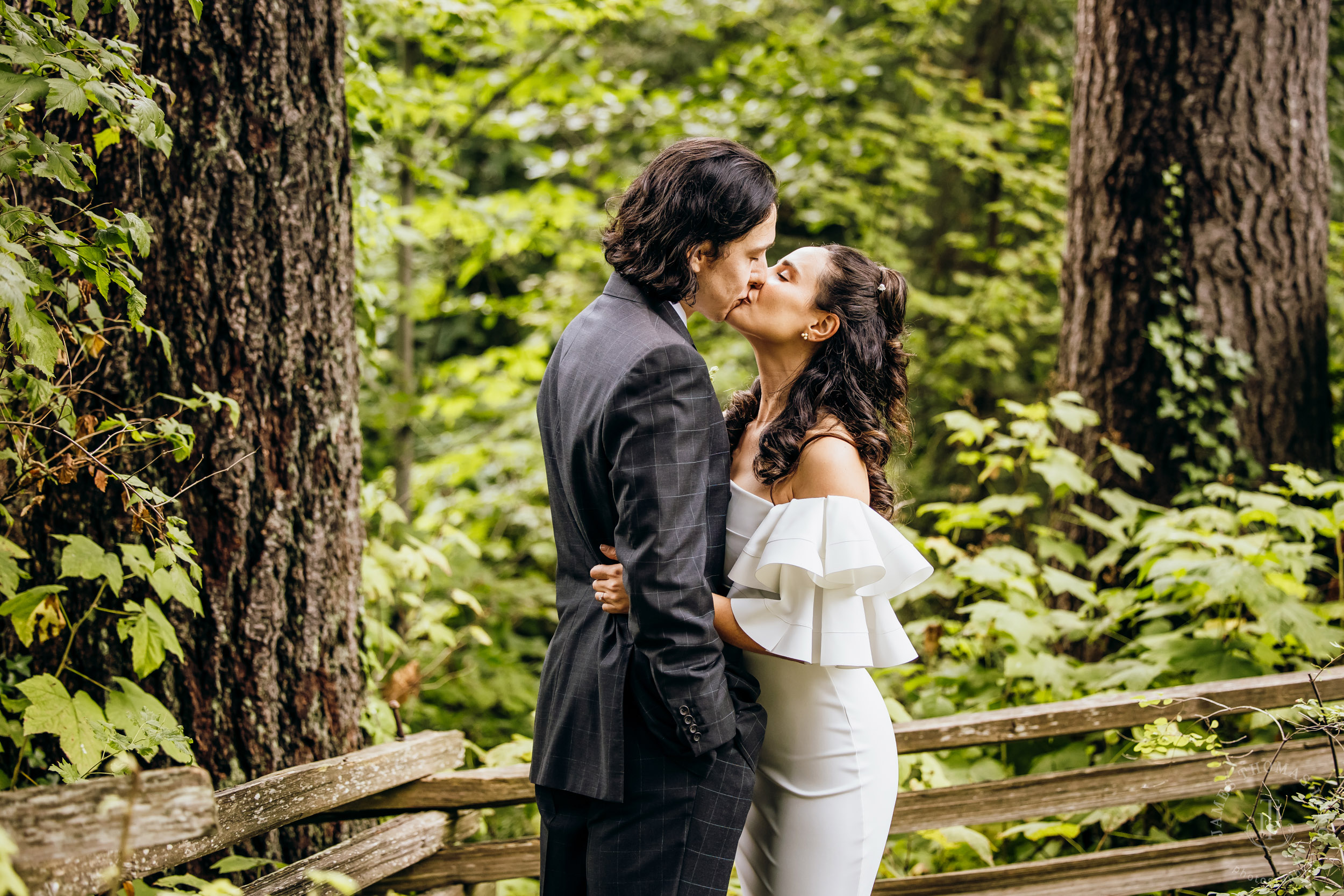 Salish Lodge Snoqualmie Falls wedding by Seattle wedding photographer James Thomas Long Photography