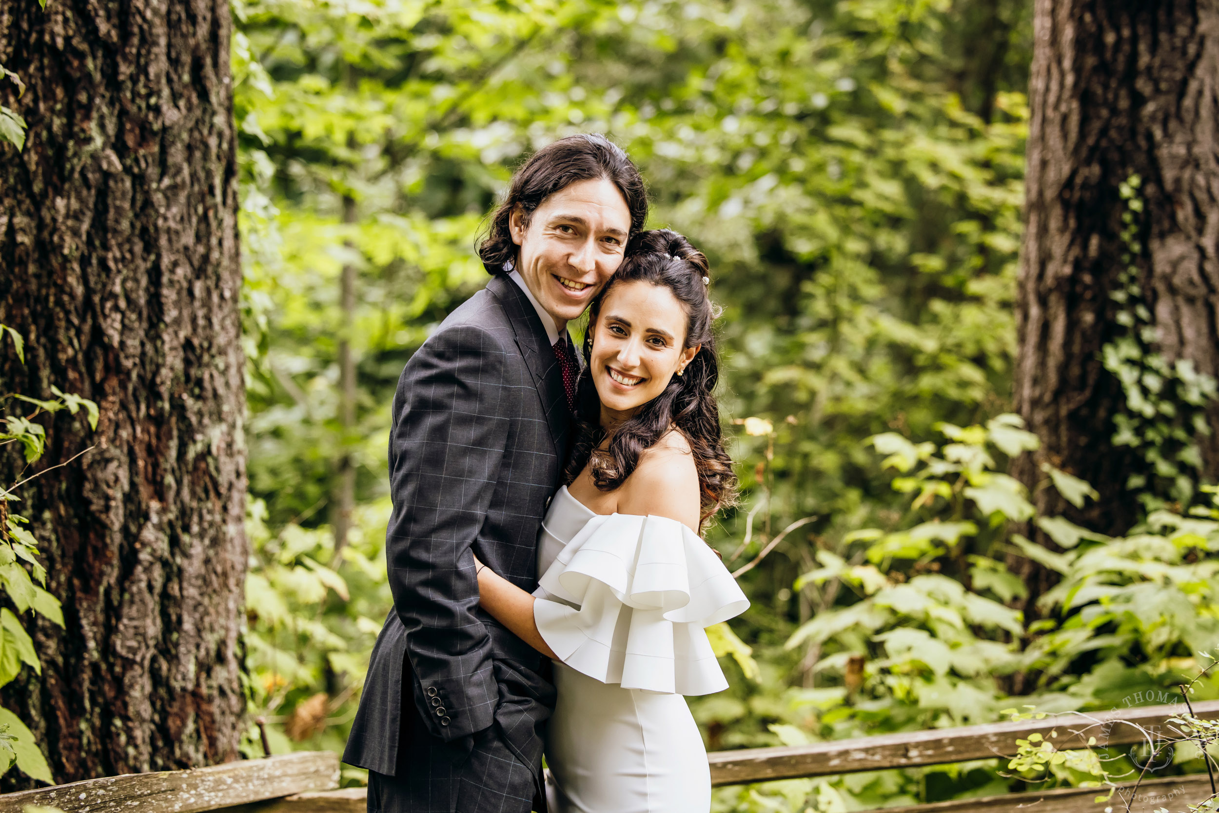 Salish Lodge Snoqualmie Falls wedding by Seattle wedding photographer James Thomas Long Photography