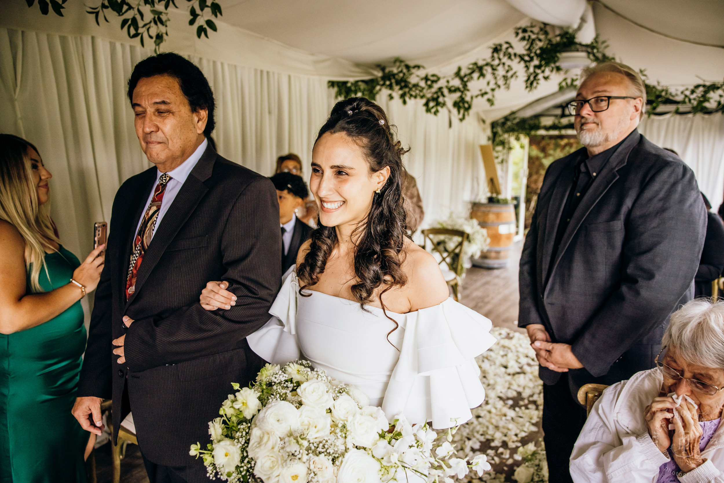 Salish Lodge Snoqualmie Falls wedding by Seattle wedding photographer James Thomas Long Photography