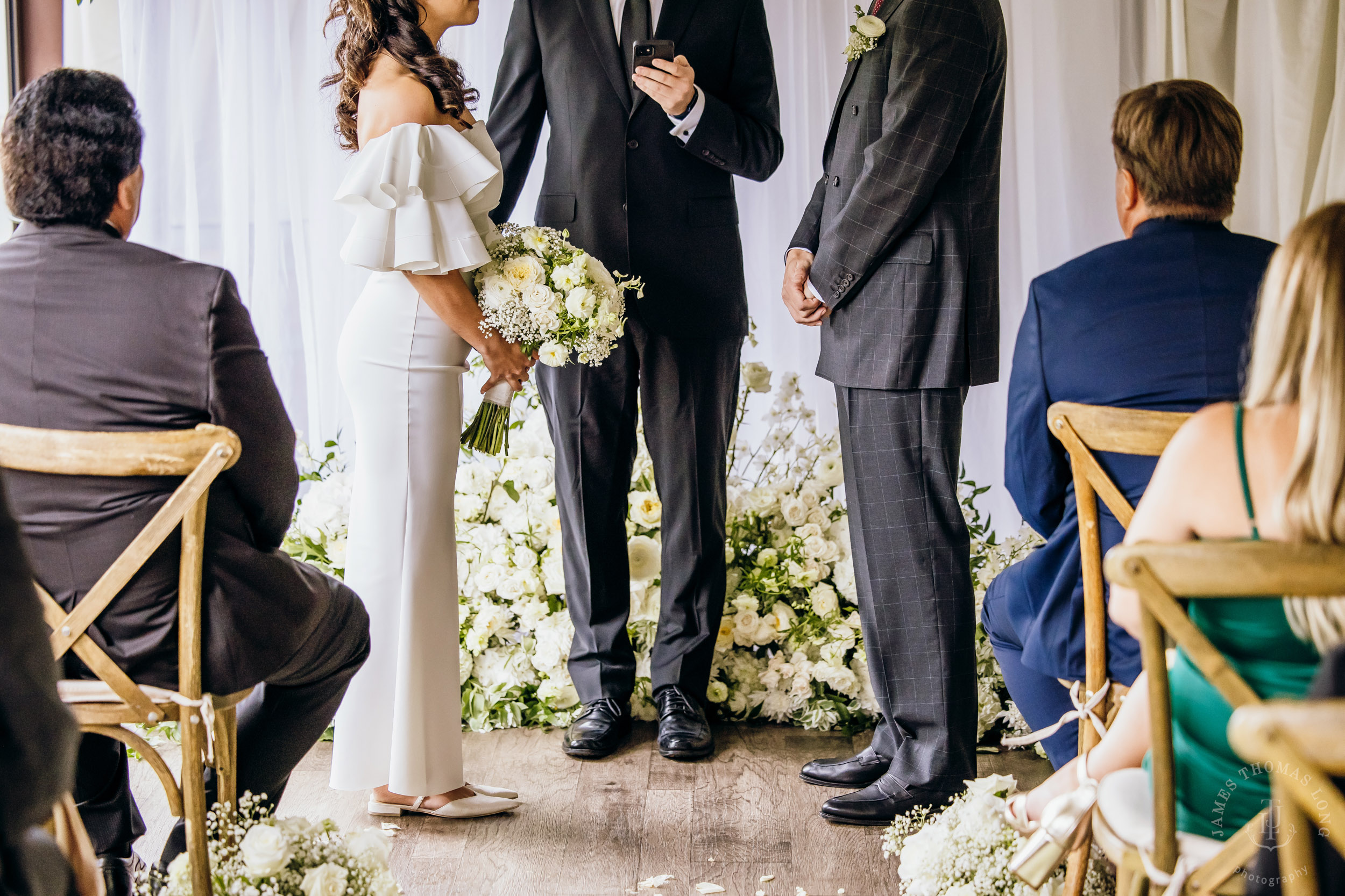 Salish Lodge Snoqualmie Falls wedding by Seattle wedding photographer James Thomas Long Photography