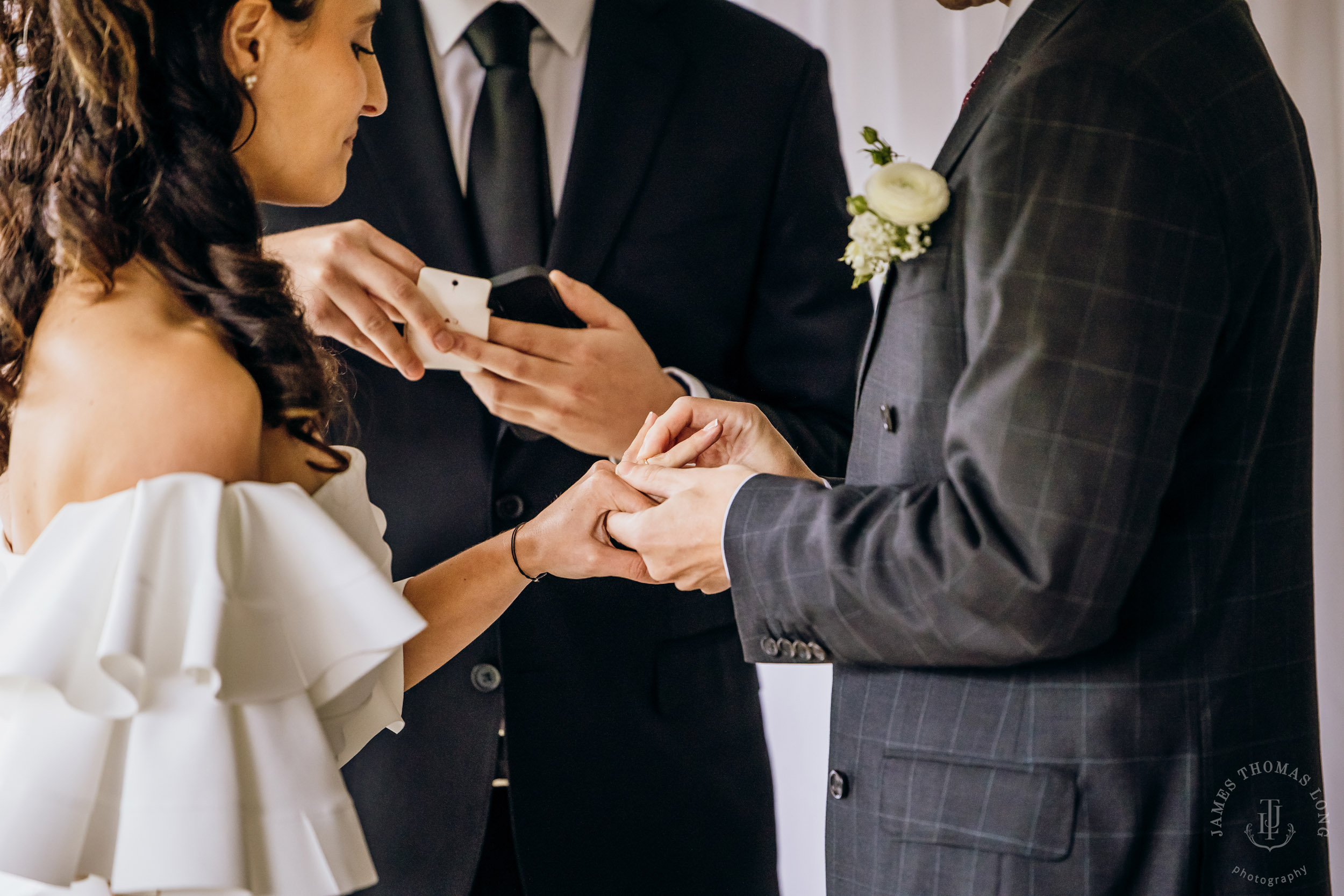 Salish Lodge Snoqualmie Falls wedding by Seattle wedding photographer James Thomas Long Photography