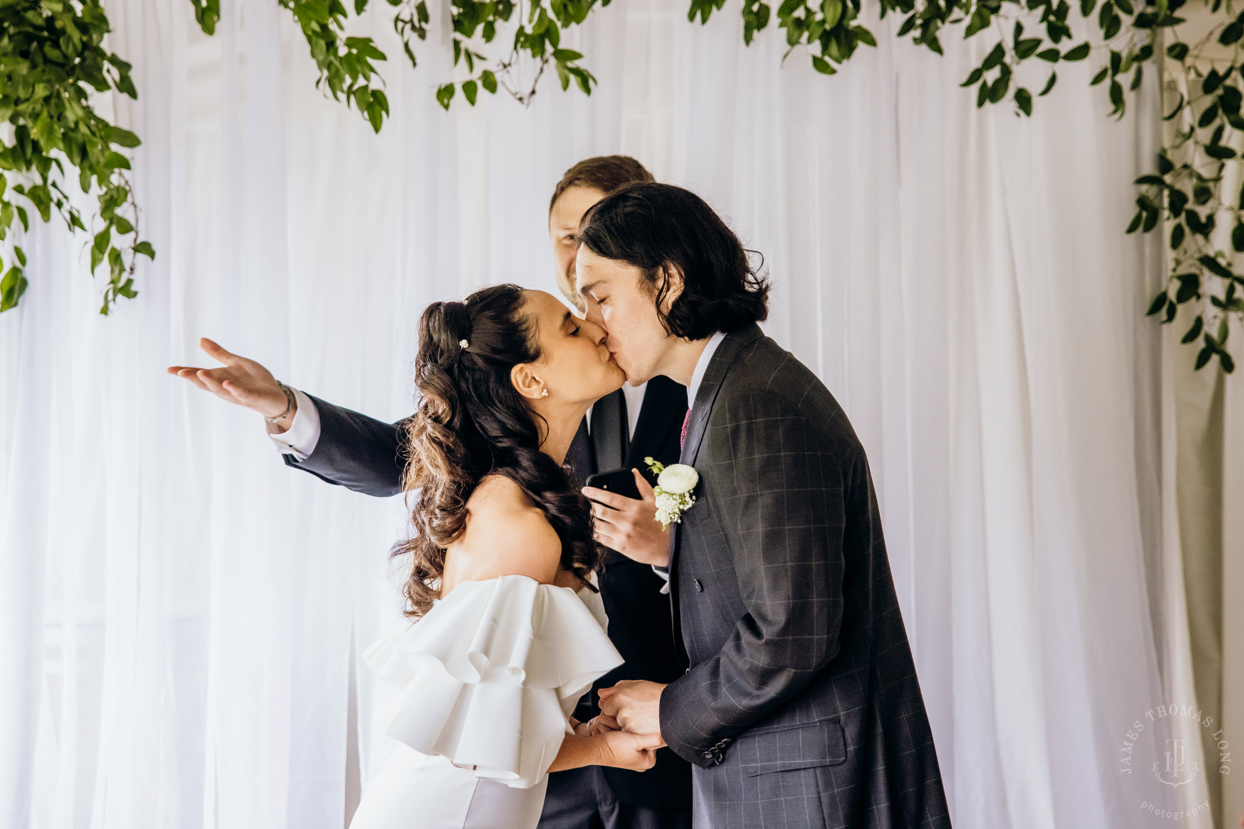 Salish Lodge Snoqualmie Falls wedding by Seattle wedding photographer James Thomas Long Photography