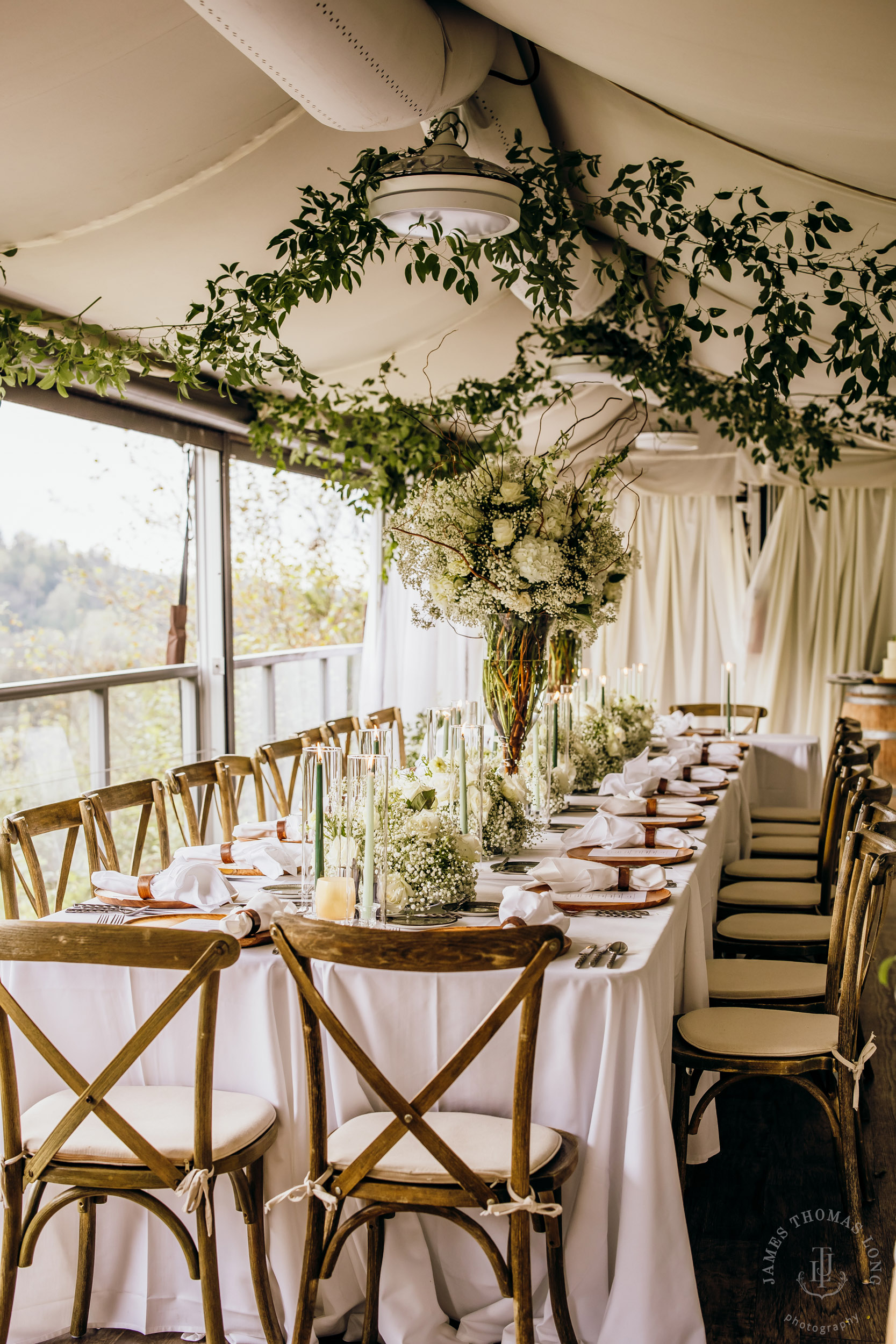 Salish Lodge Snoqualmie Falls wedding by Seattle wedding photographer James Thomas Long Photography