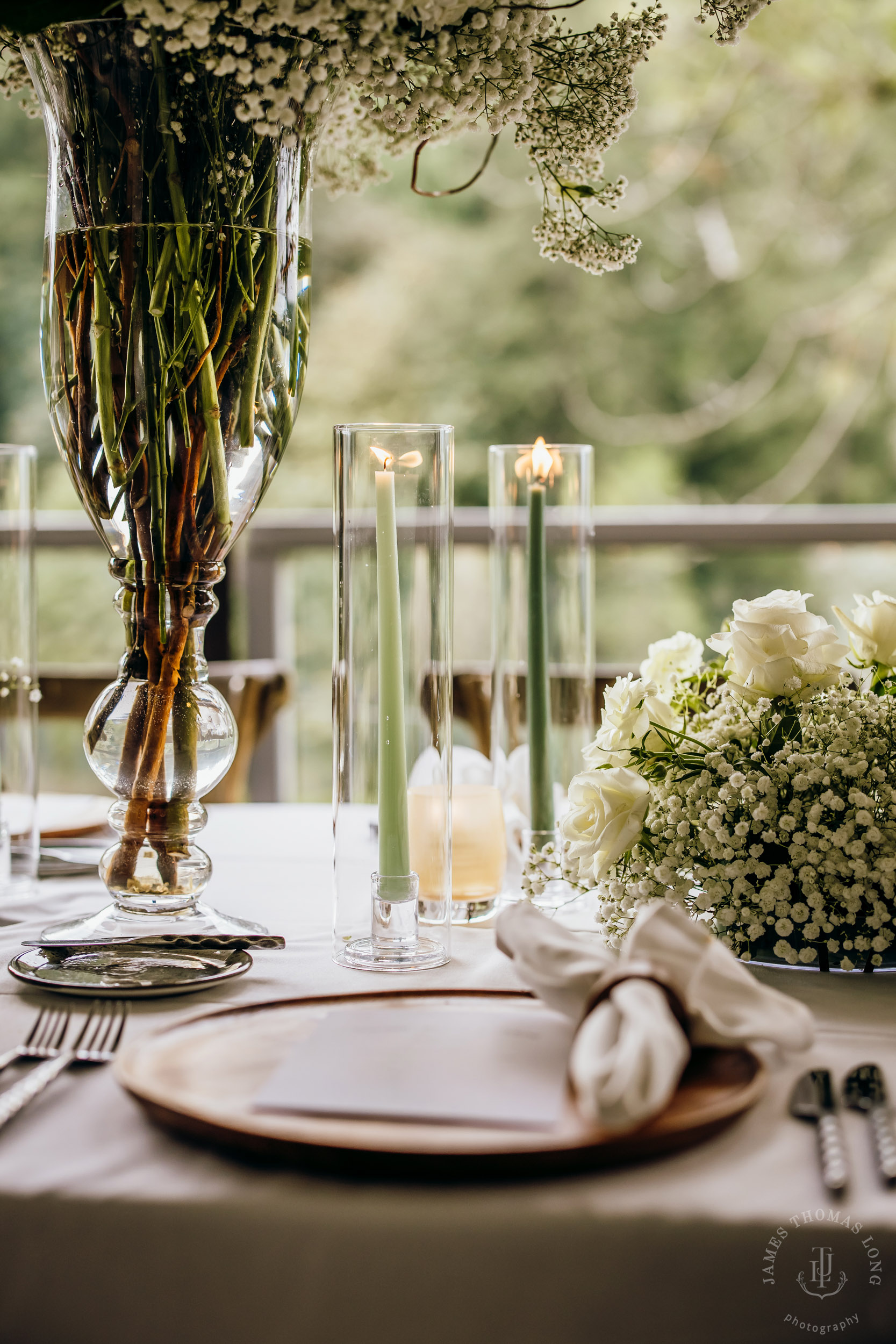 Salish Lodge Snoqualmie Falls wedding by Seattle wedding photographer James Thomas Long Photography