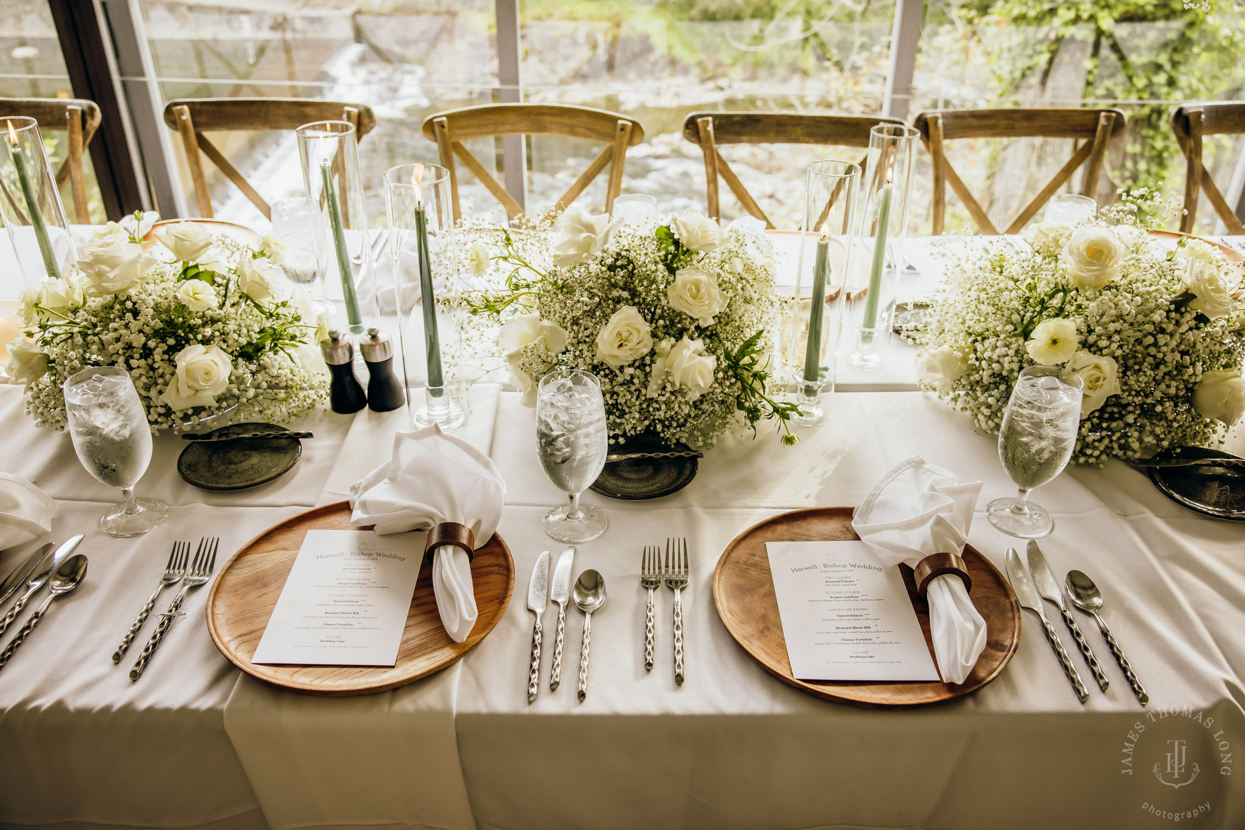 Salish Lodge Snoqualmie Falls wedding by Seattle wedding photographer James Thomas Long Photography