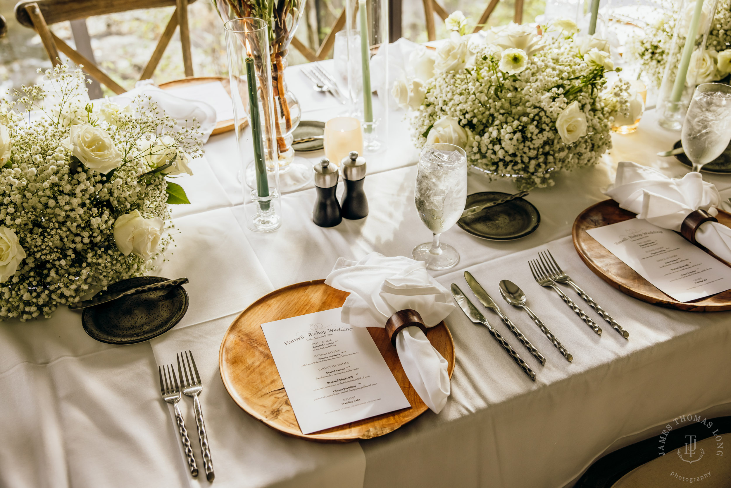 Salish Lodge Snoqualmie Falls wedding by Seattle wedding photographer James Thomas Long Photography