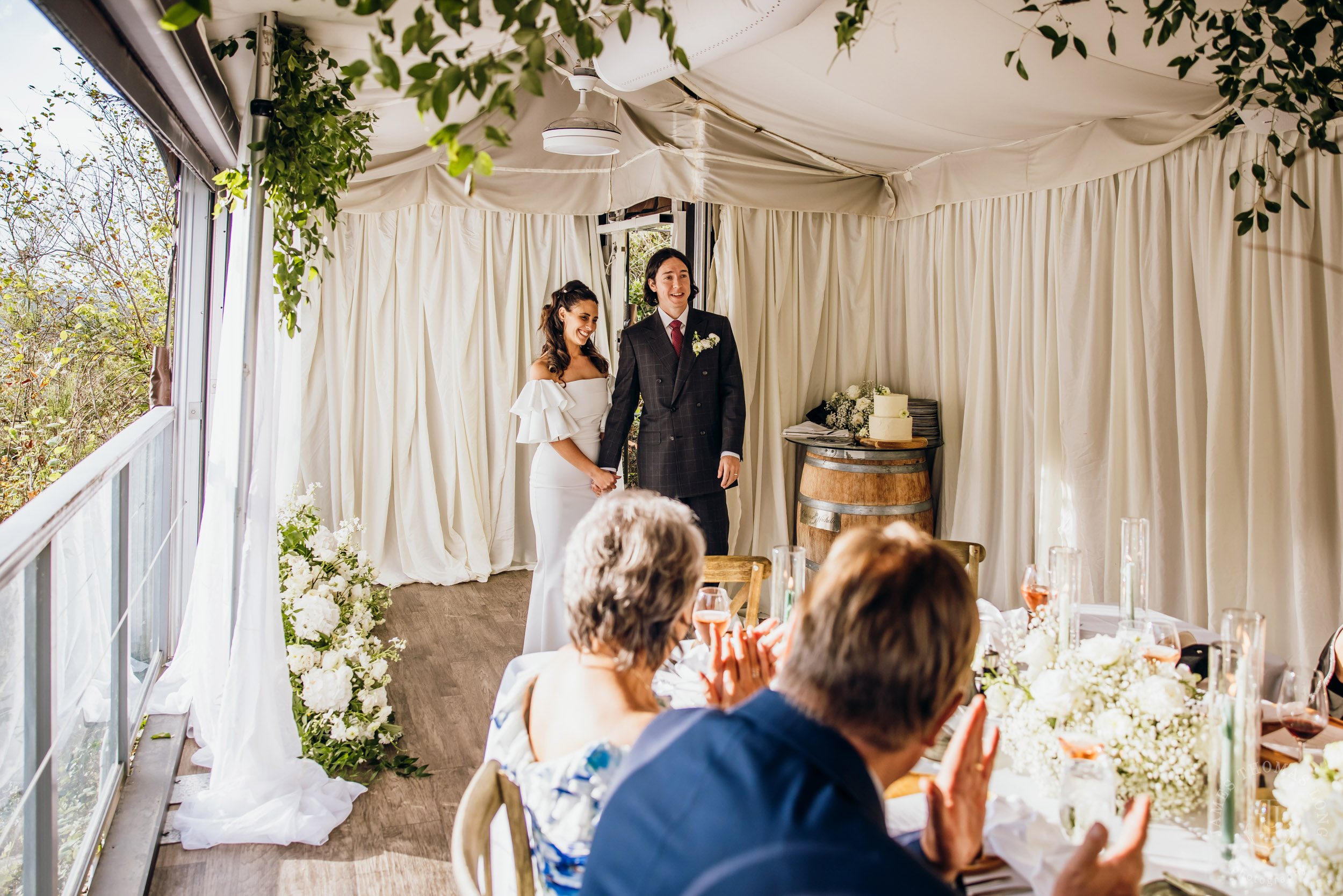 Salish Lodge Snoqualmie Falls wedding by Seattle wedding photographer James Thomas Long Photography