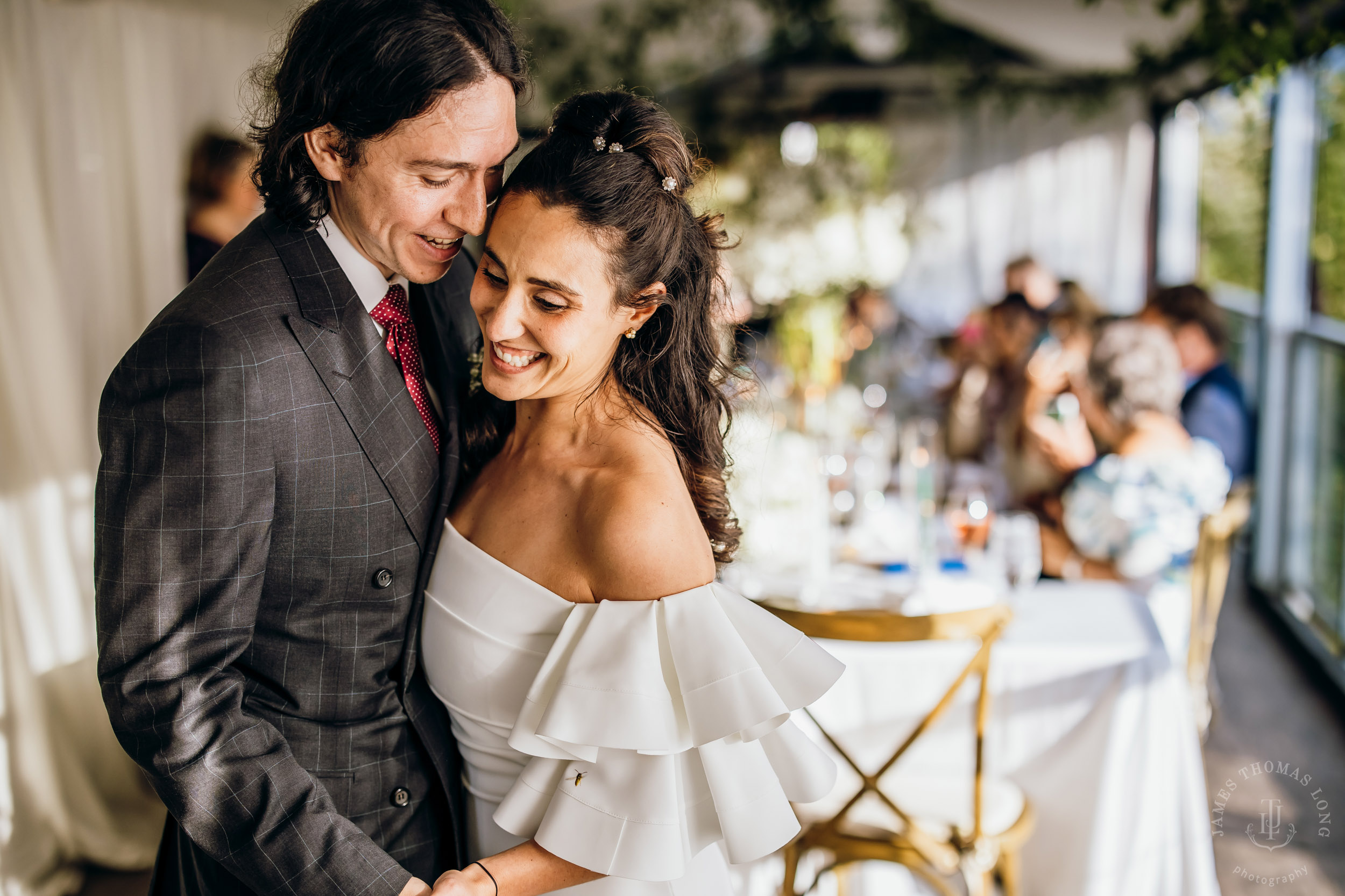 Salish Lodge Snoqualmie Falls wedding by Seattle wedding photographer James Thomas Long Photography