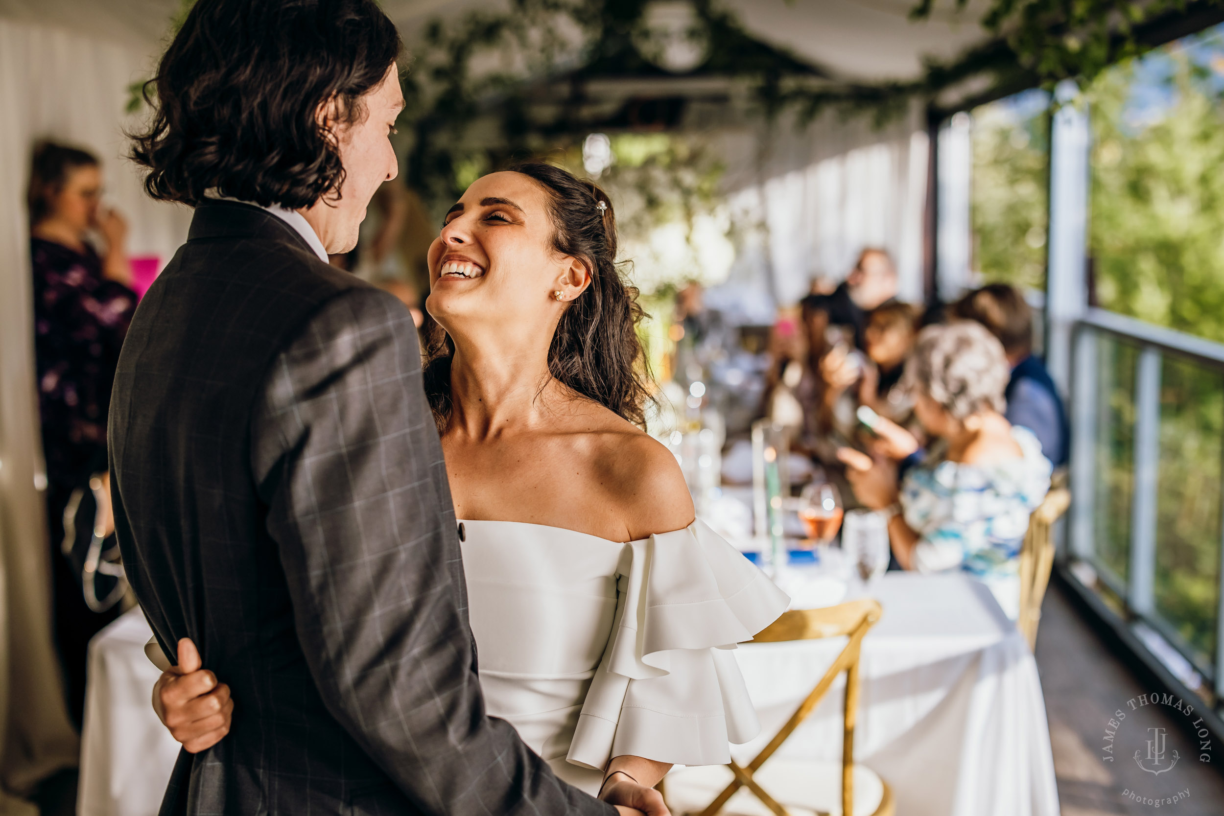 Salish Lodge Snoqualmie Falls wedding by Seattle wedding photographer James Thomas Long Photography