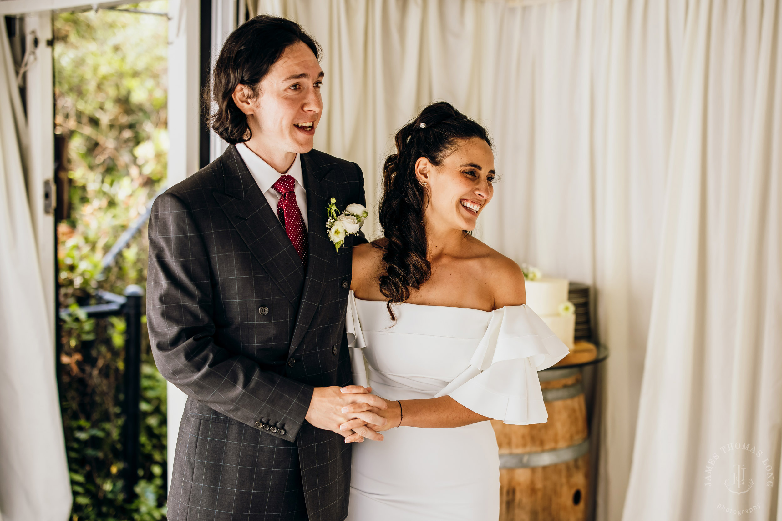 Salish Lodge Snoqualmie Falls wedding by Seattle wedding photographer James Thomas Long Photography