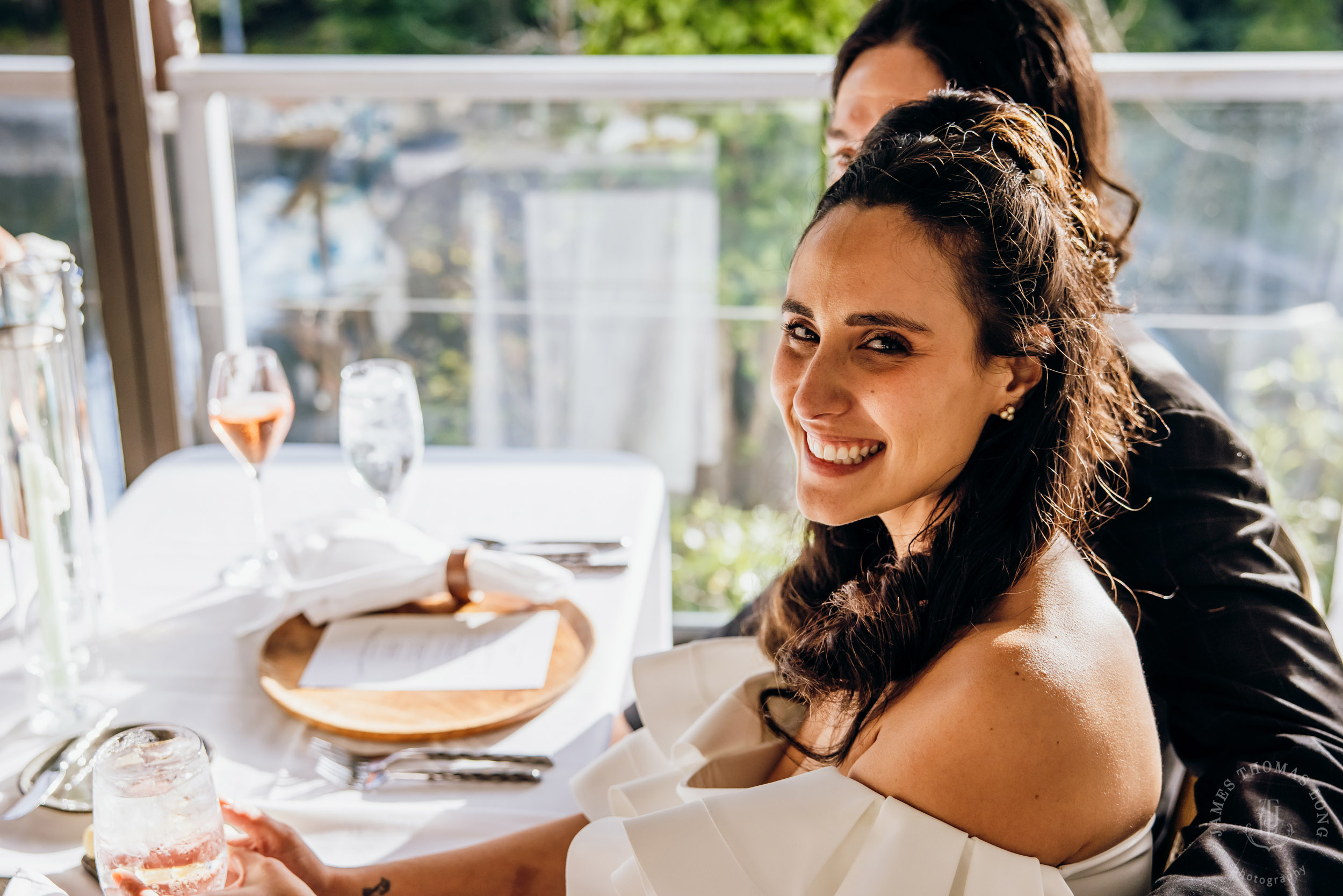 Salish Lodge Snoqualmie Falls wedding by Seattle wedding photographer James Thomas Long Photography