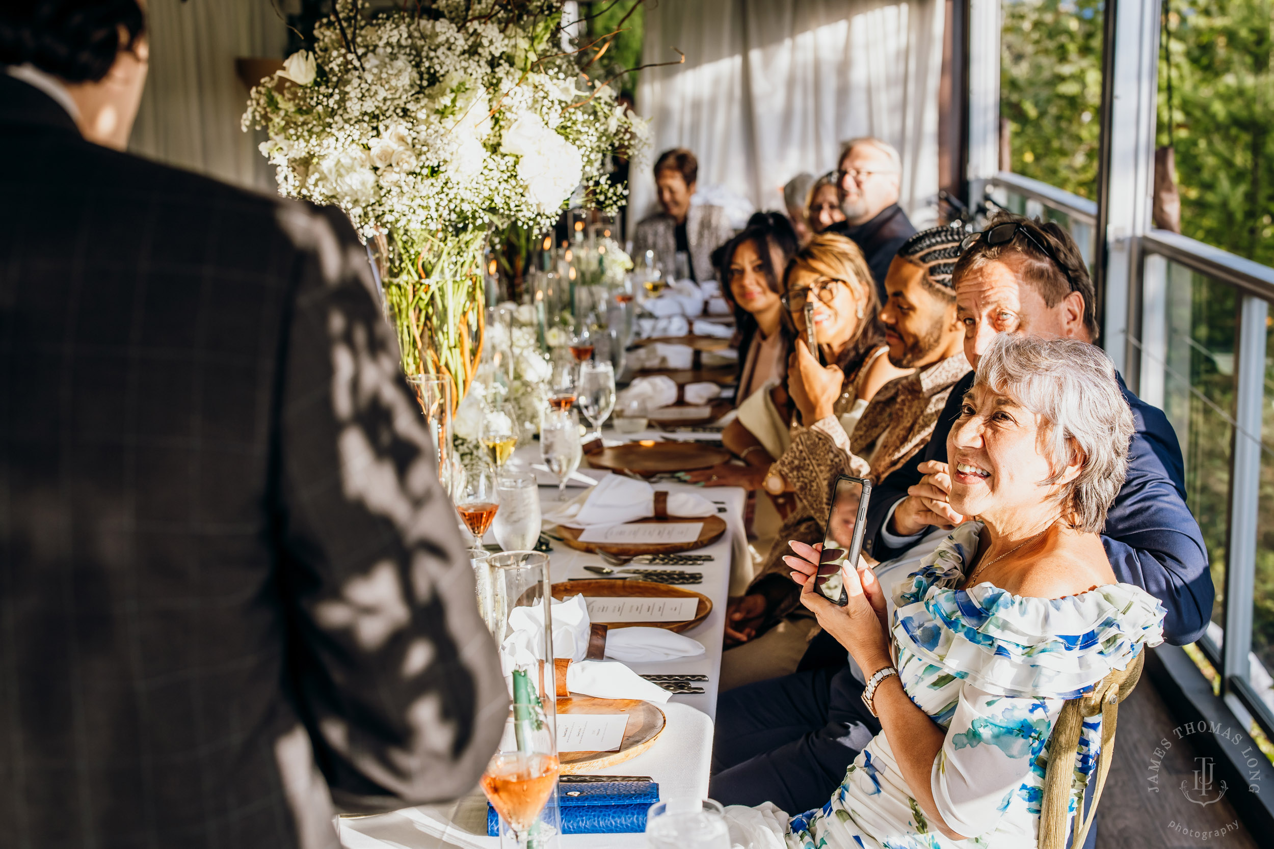 Salish Lodge Snoqualmie Falls wedding by Seattle wedding photographer James Thomas Long Photography