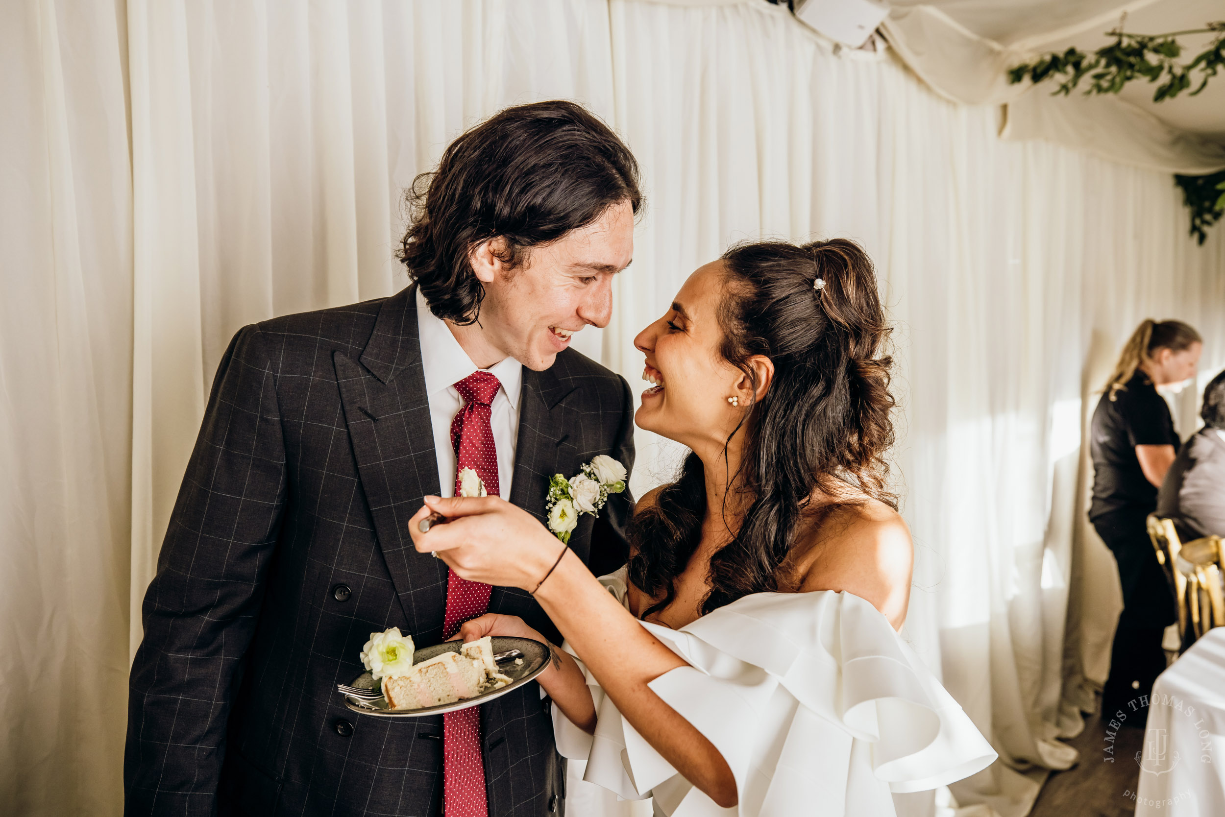 Salish Lodge Snoqualmie Falls wedding by Seattle wedding photographer James Thomas Long Photography