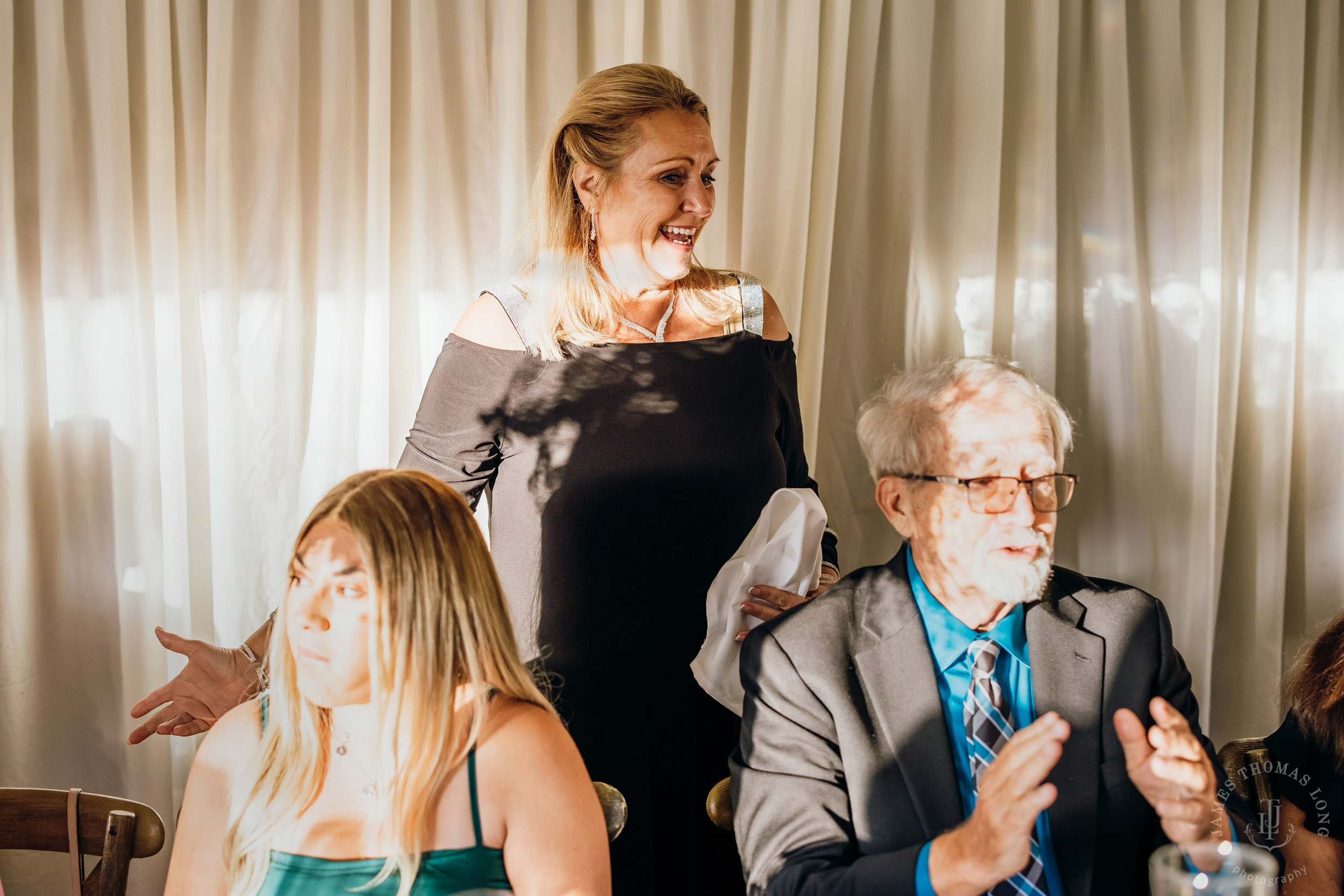 Salish Lodge Snoqualmie Falls wedding by Seattle wedding photographer James Thomas Long Photography