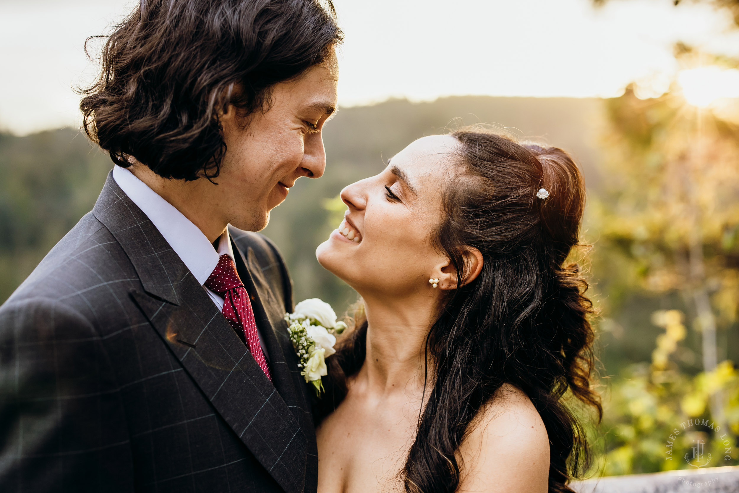 Salish Lodge Snoqualmie Falls wedding by Seattle wedding photographer James Thomas Long Photography