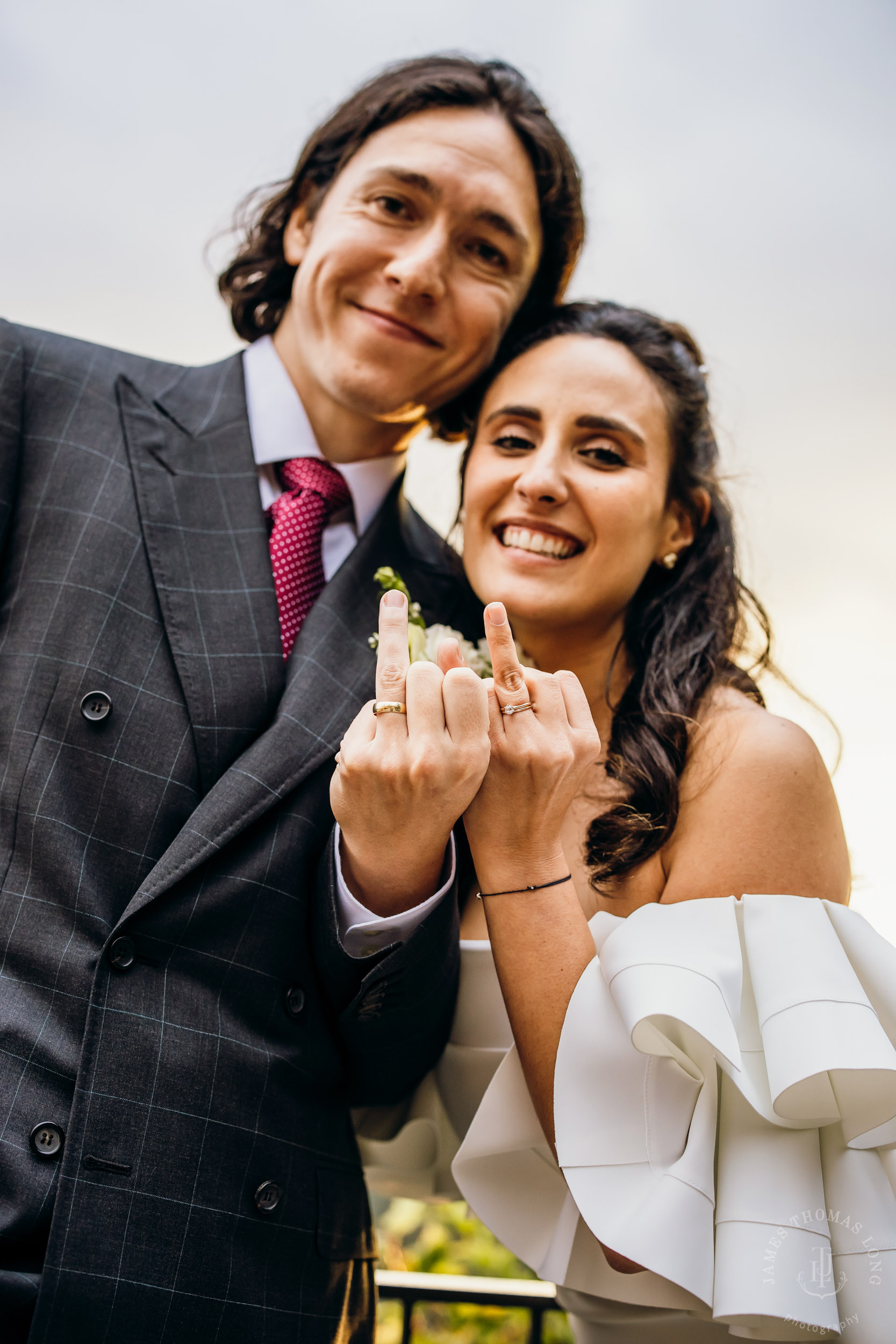 Salish Lodge Snoqualmie Falls wedding by Seattle wedding photographer James Thomas Long Photography