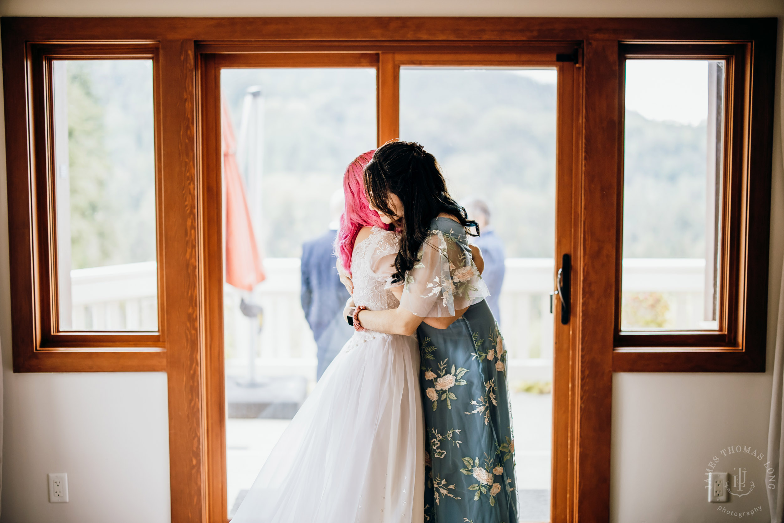 Salish Lodge Snoqualmie Falls wedding by Snoqualmie wedding photographer James Thomas Long Photography