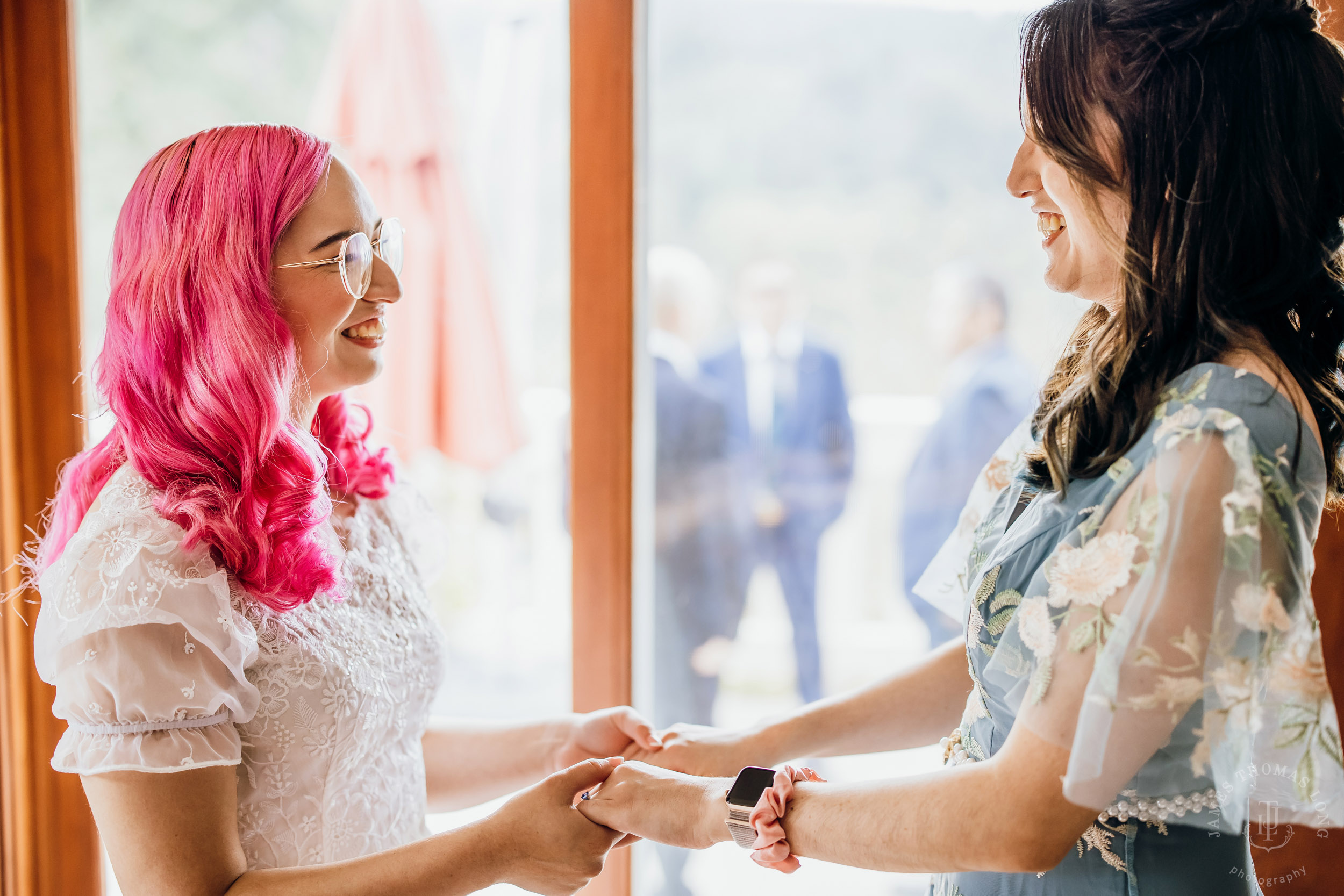 Salish Lodge Snoqualmie Falls wedding by Snoqualmie wedding photographer James Thomas Long Photography