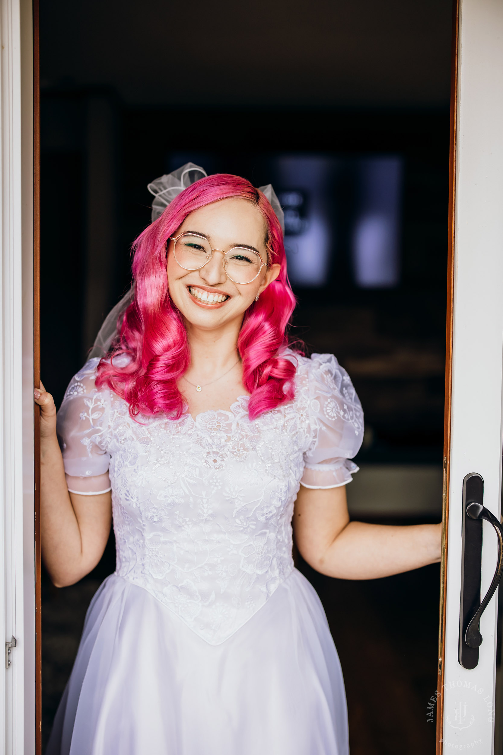 Salish Lodge Snoqualmie Falls wedding by Snoqualmie wedding photographer James Thomas Long Photography