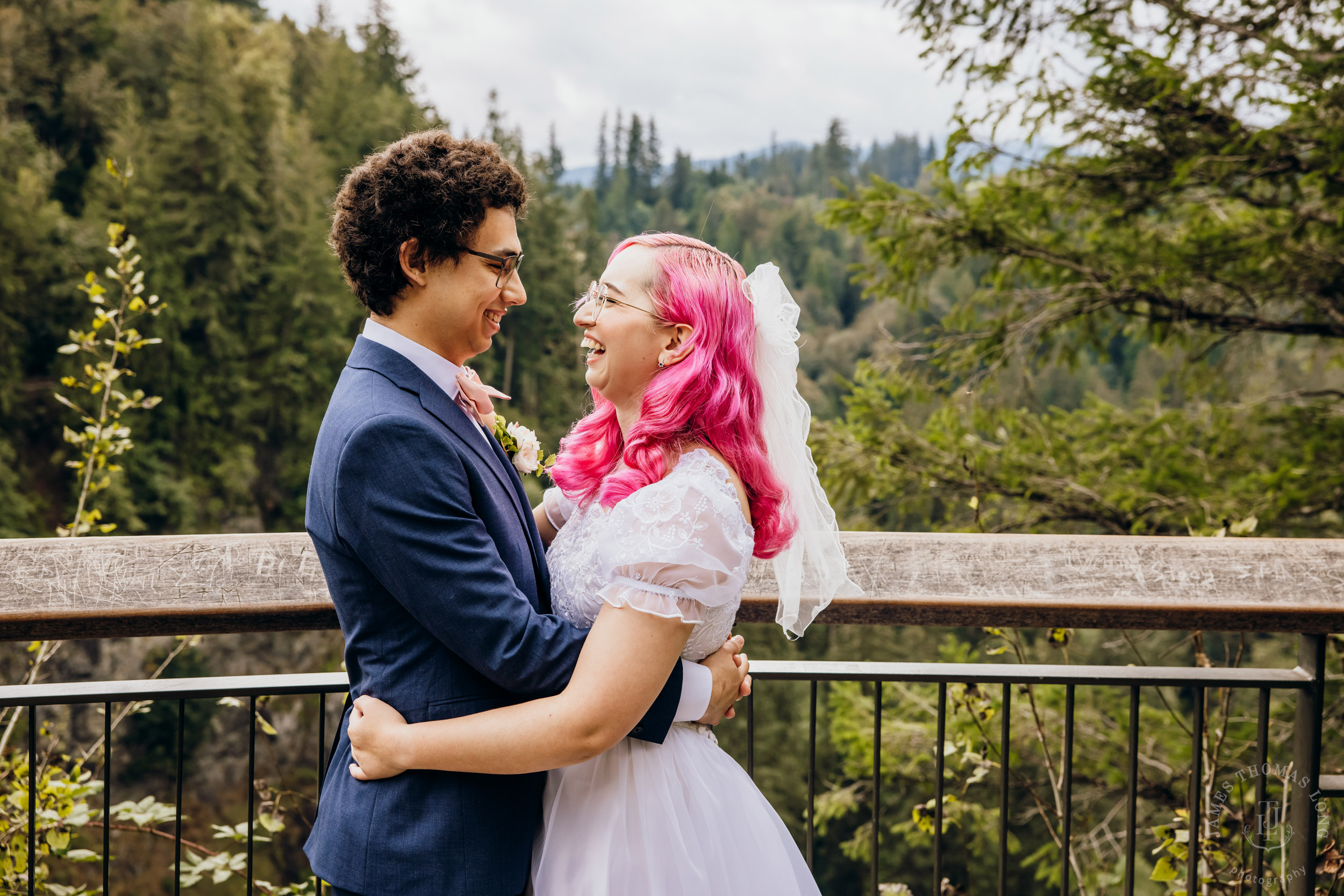 Salish Lodge Snoqualmie Falls wedding by Snoqualmie wedding photographer James Thomas Long Photography