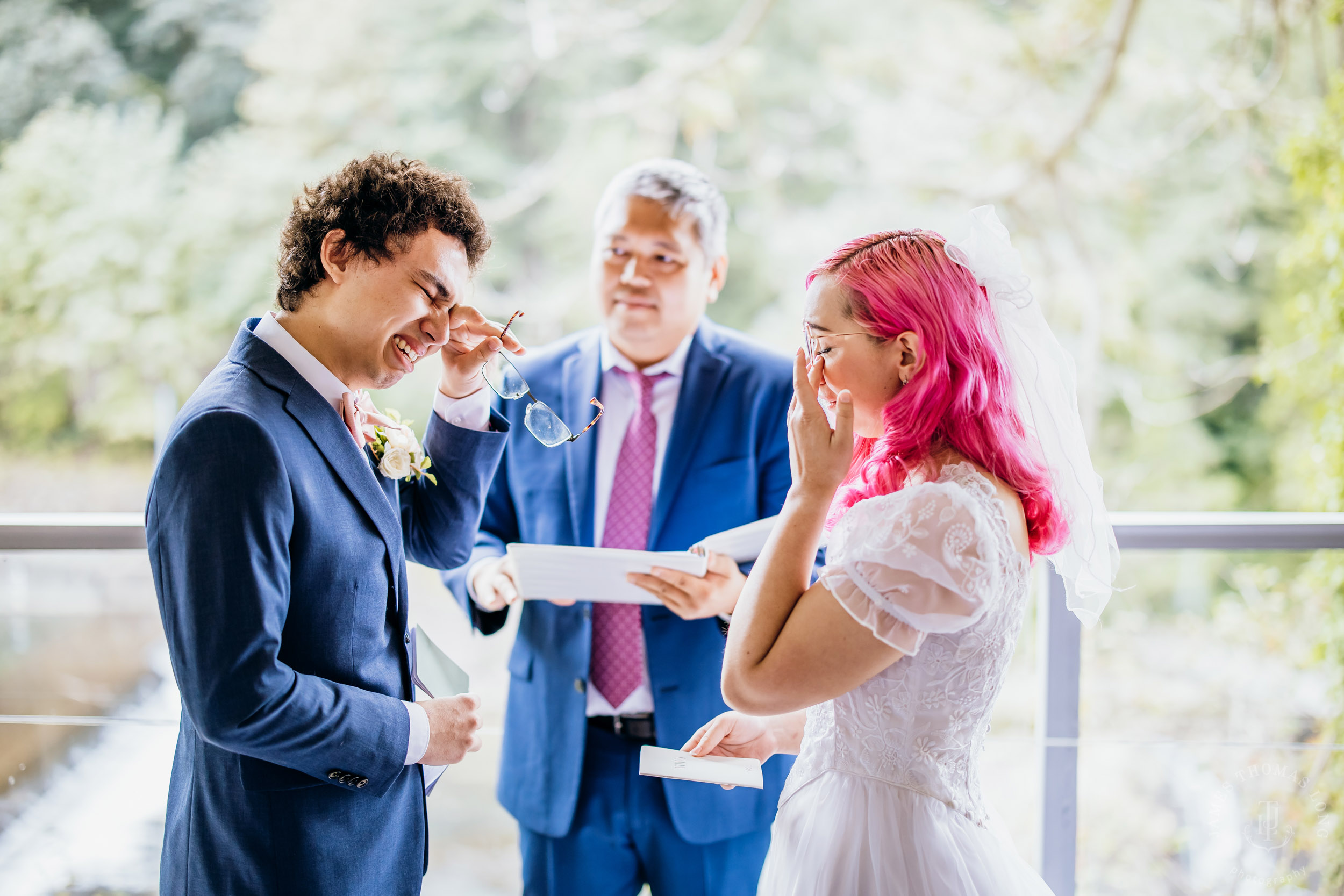 Salish Lodge Snoqualmie Falls wedding by Snoqualmie wedding photographer James Thomas Long Photography