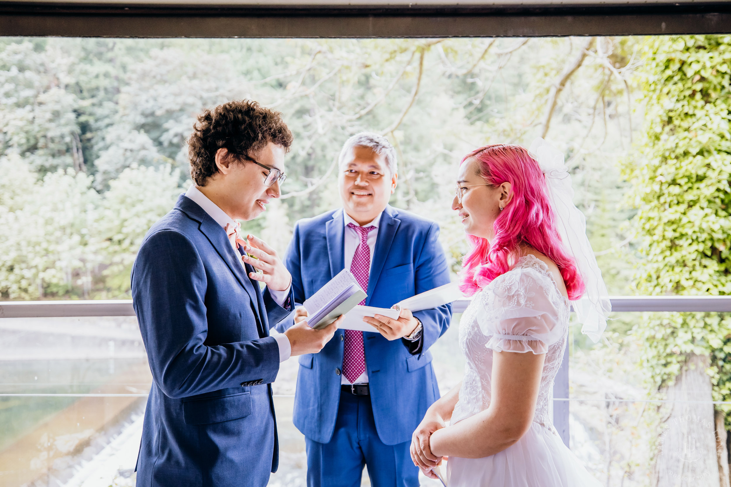 Salish Lodge Snoqualmie Falls wedding by Snoqualmie wedding photographer James Thomas Long Photography