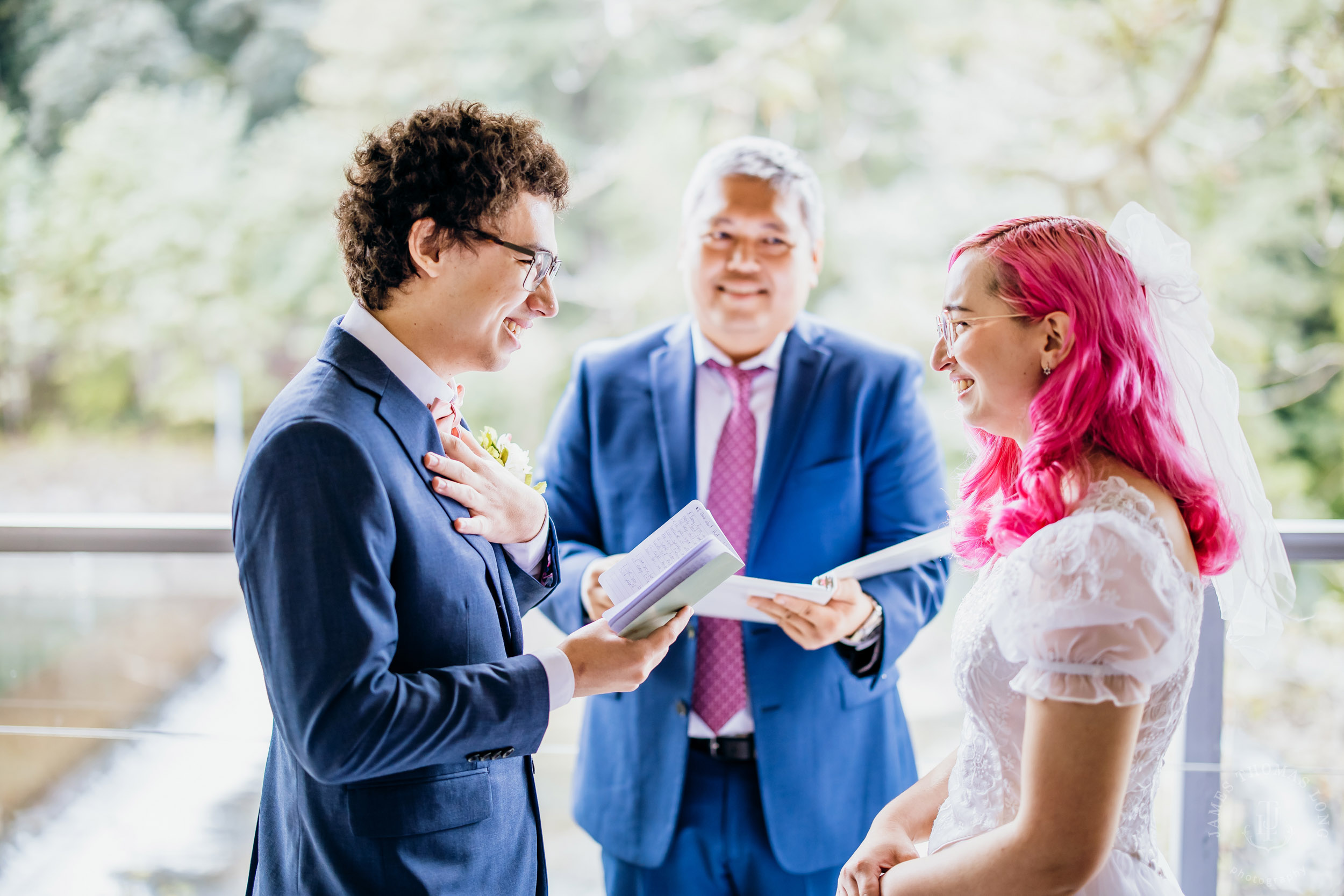 Salish Lodge Snoqualmie Falls wedding by Snoqualmie wedding photographer James Thomas Long Photography