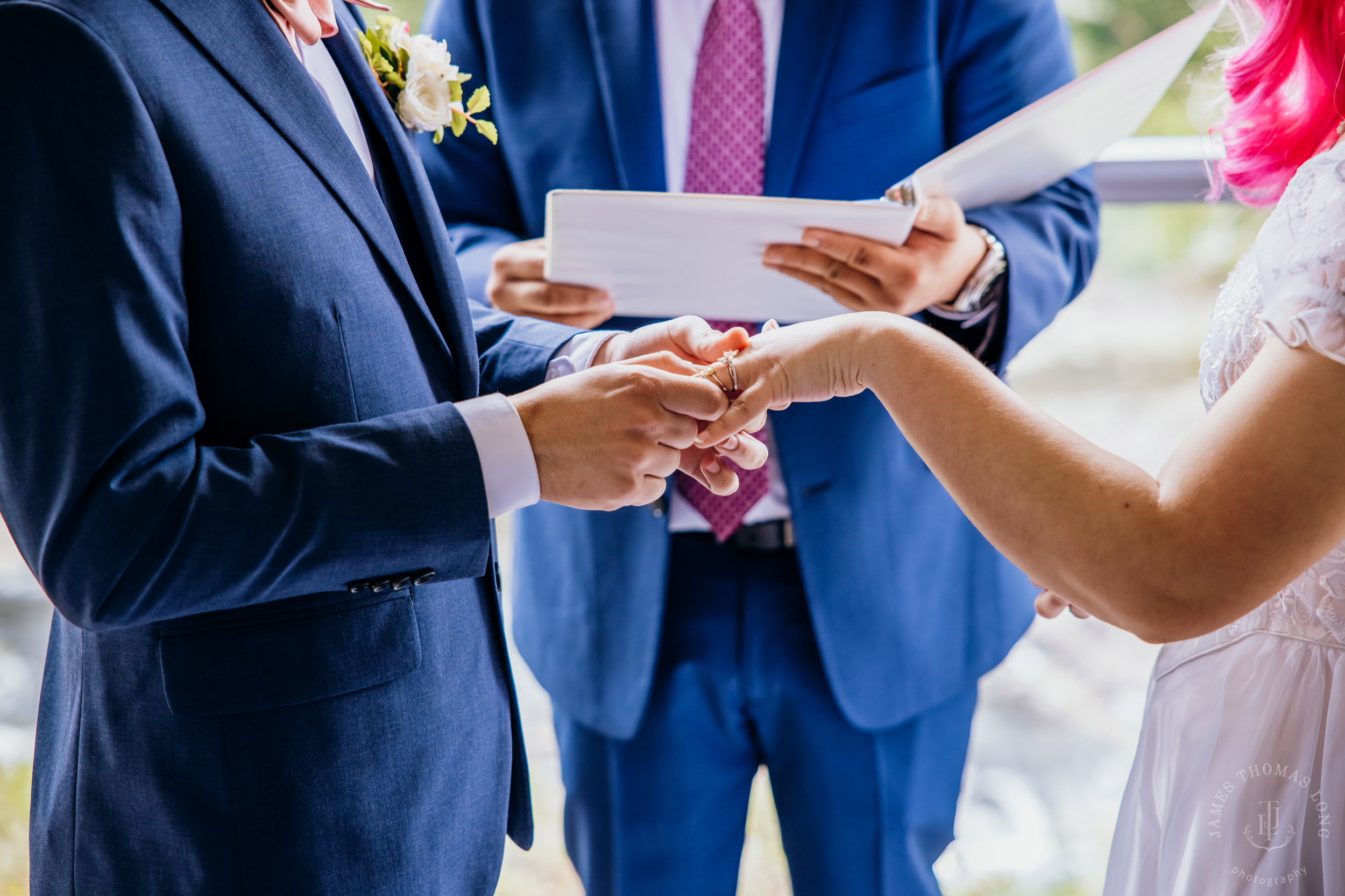 Salish Lodge Snoqualmie Falls wedding by Snoqualmie wedding photographer James Thomas Long Photography