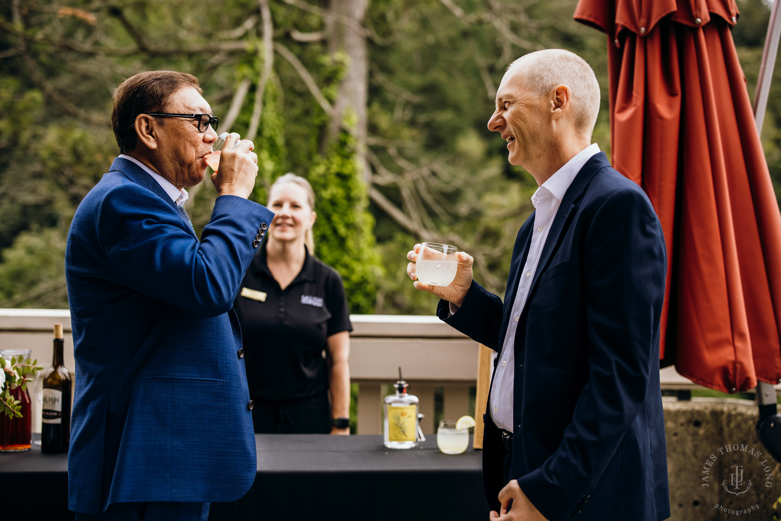 Salish Lodge Snoqualmie Falls wedding by Snoqualmie wedding photographer James Thomas Long Photography