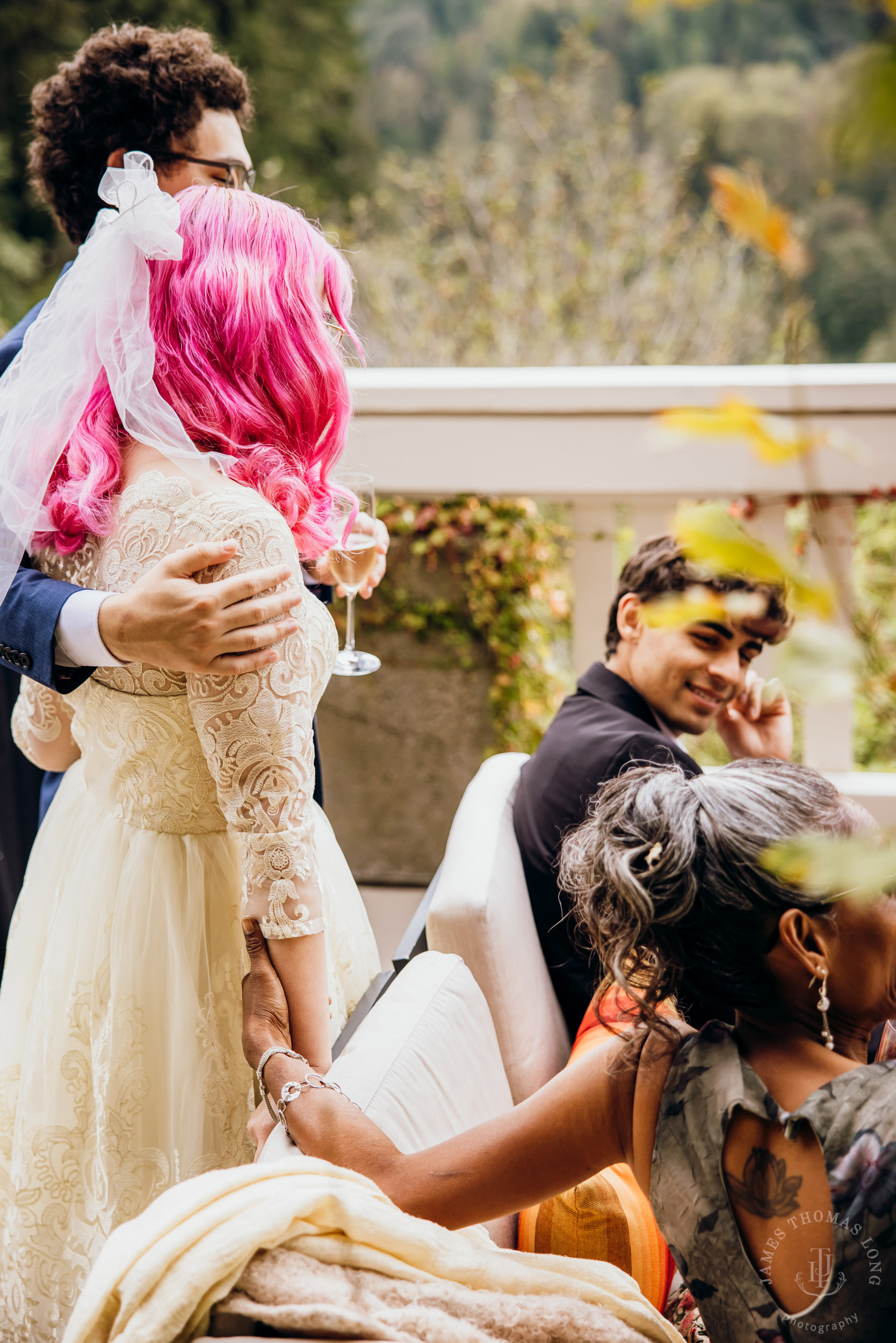 Salish Lodge Snoqualmie Falls wedding by Snoqualmie wedding photographer James Thomas Long Photography