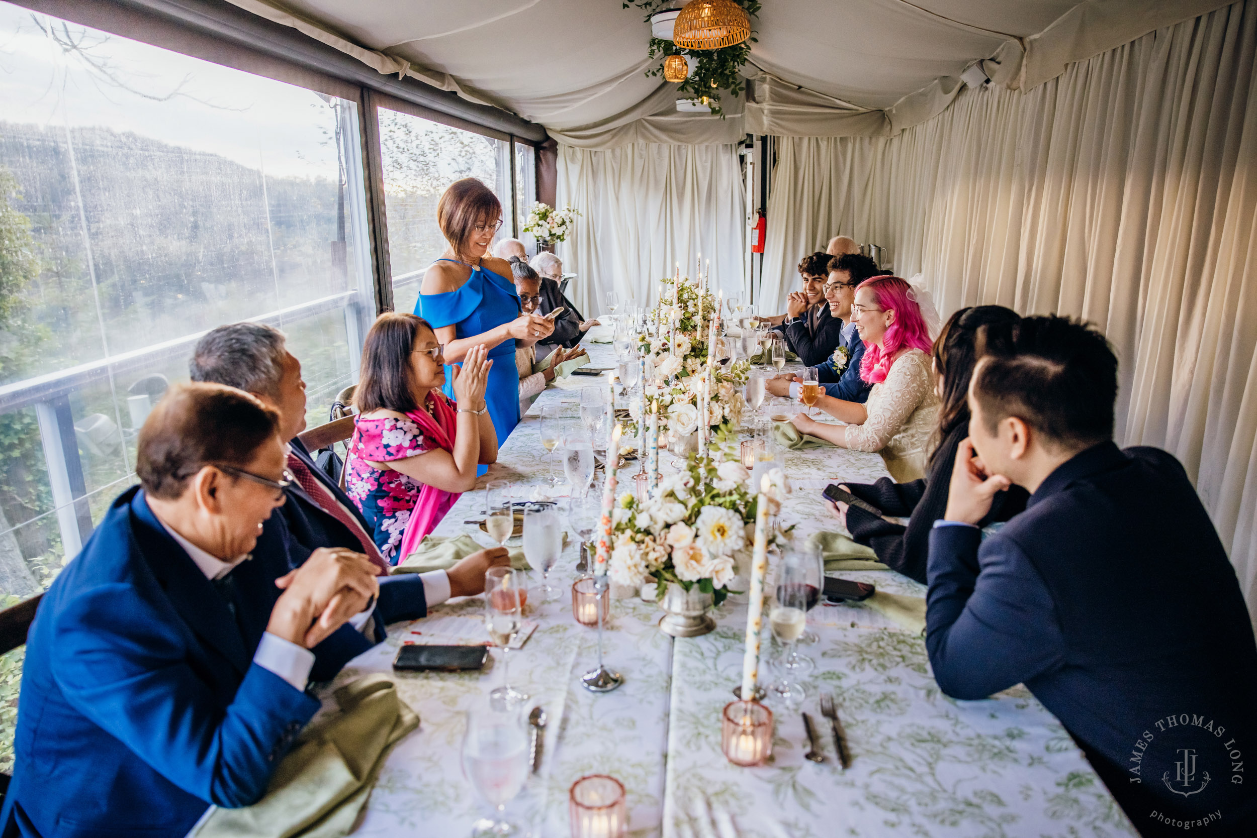 Salish Lodge Snoqualmie Falls wedding by Snoqualmie wedding photographer James Thomas Long Photography