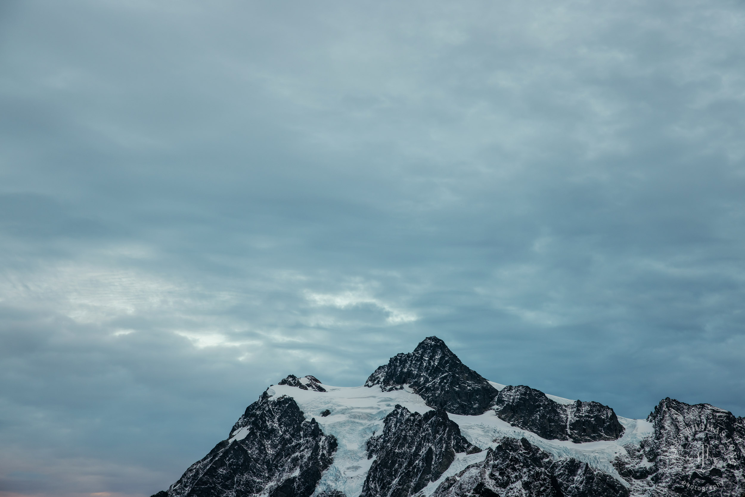 Mount Baker Cascade Mountain adventure elopement by Seattle adventure elopement photographer James Thomas Long Photography