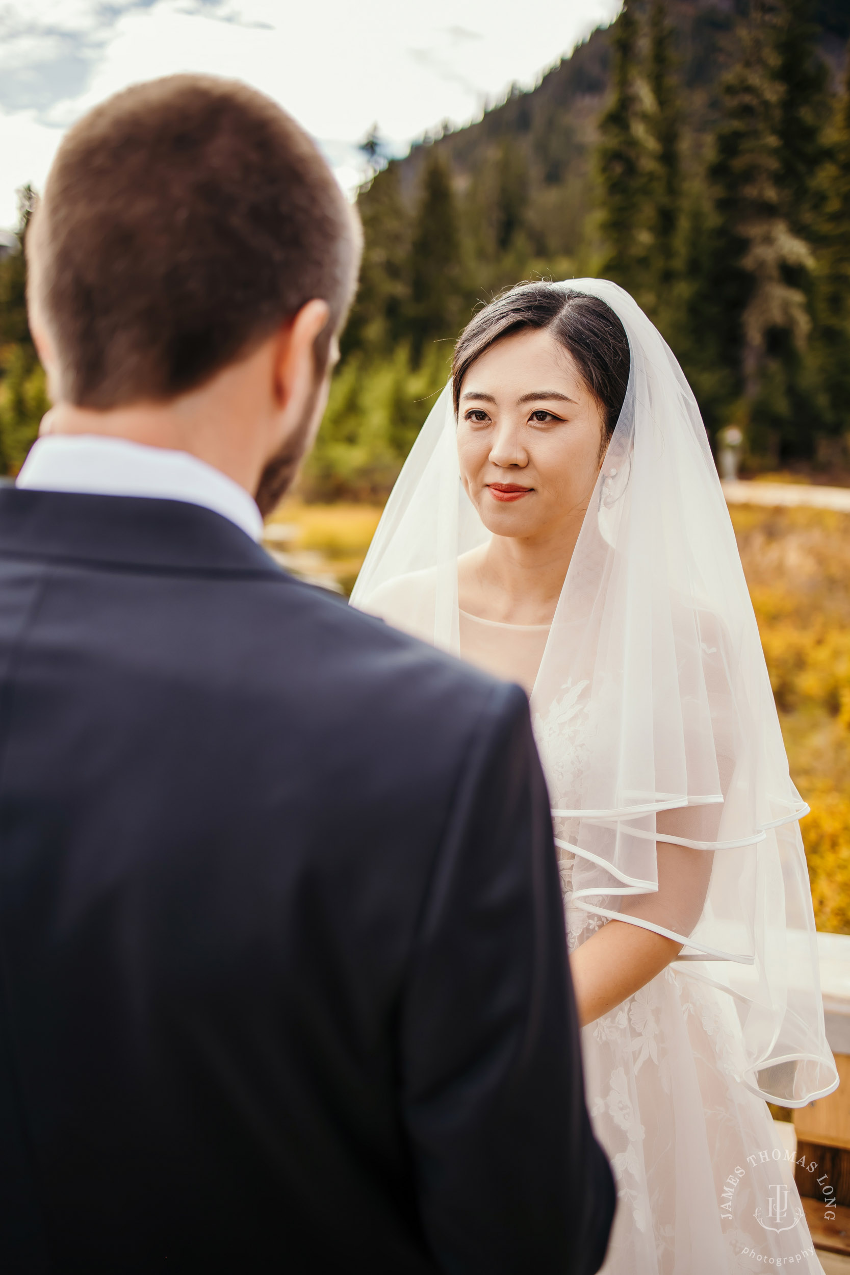 Mount Baker Cascade Mountain adventure elopement by Seattle adventure elopement photographer James Thomas Long Photography