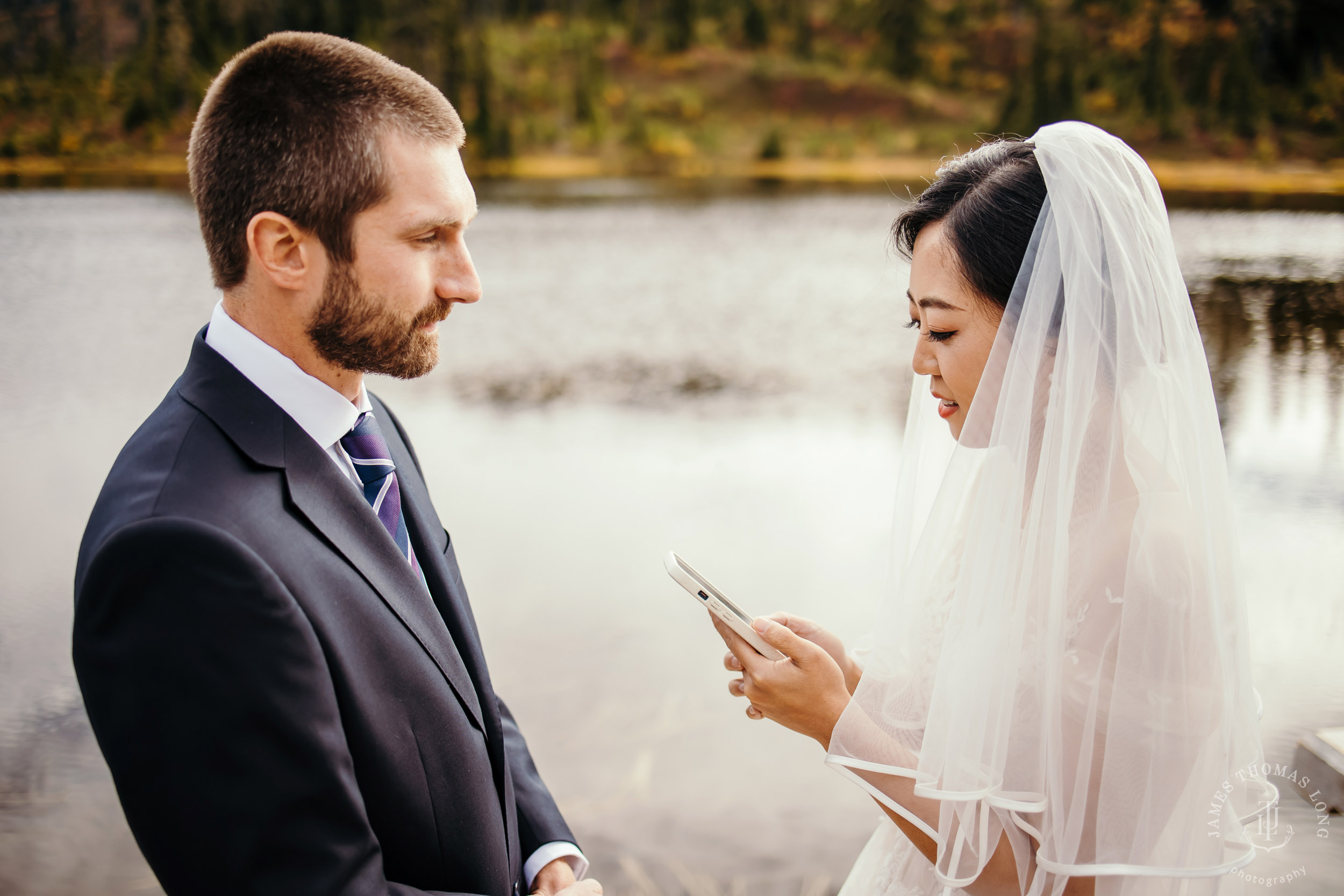 Mount Baker Cascade Mountain adventure elopement by Seattle adventure elopement photographer James Thomas Long Photography