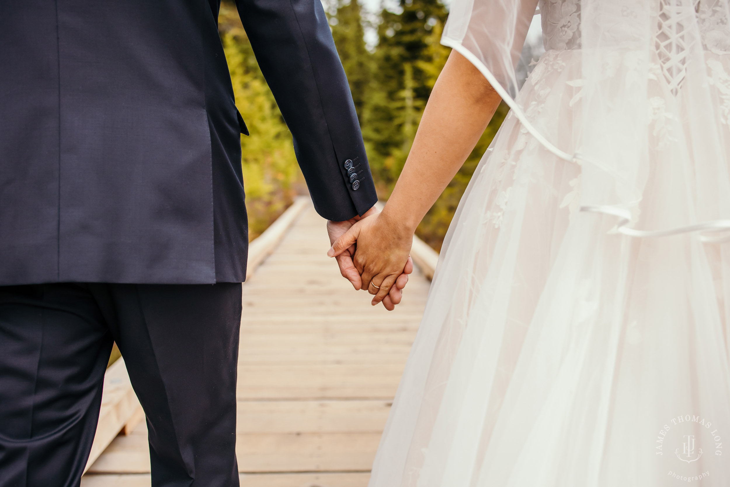 Mount Baker Cascade Mountain adventure elopement by Seattle adventure elopement photographer James Thomas Long Photography