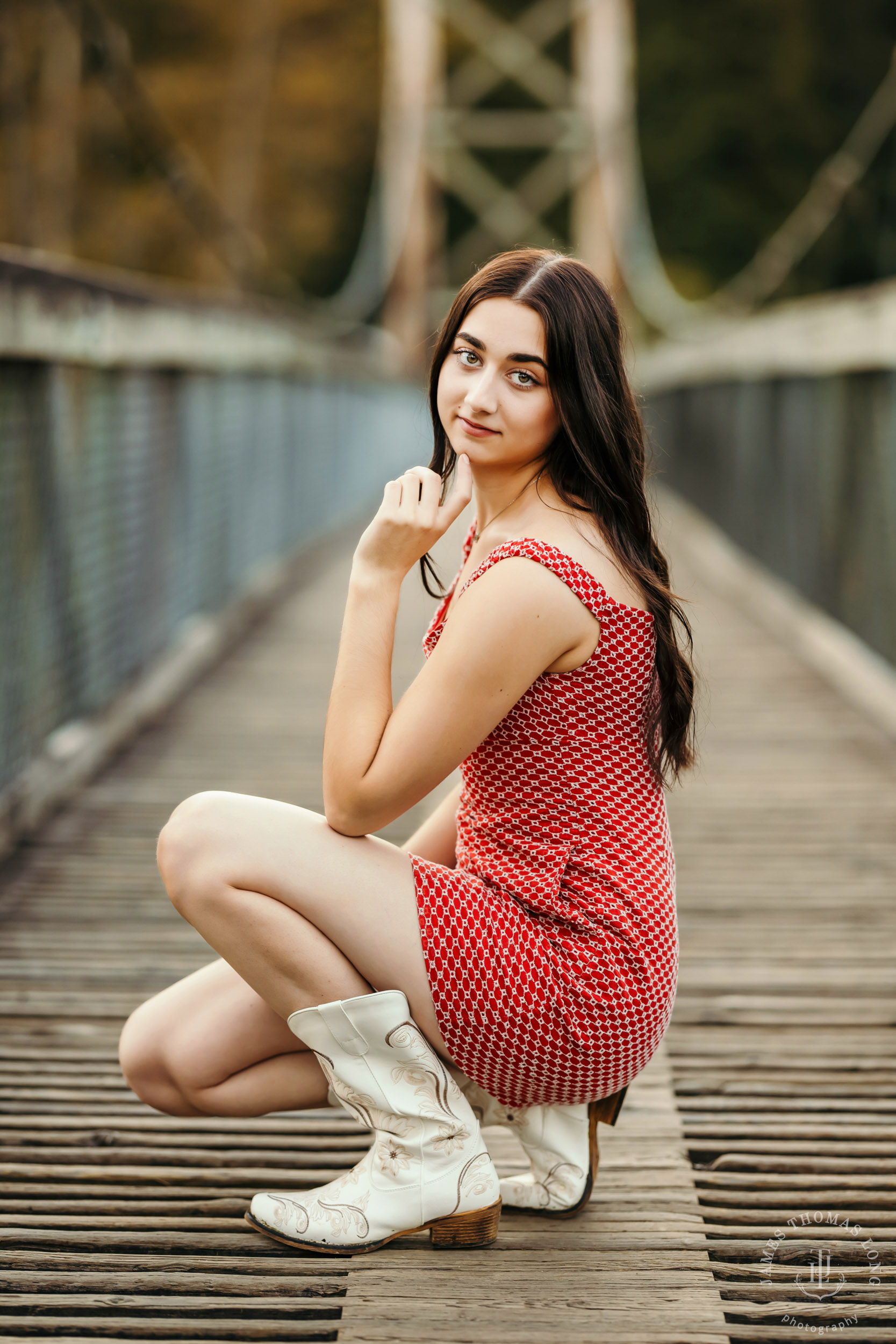 Fall City Mount Si senior portrait session by Snoqualmie senior portrait photographer James Thomas Long Photography