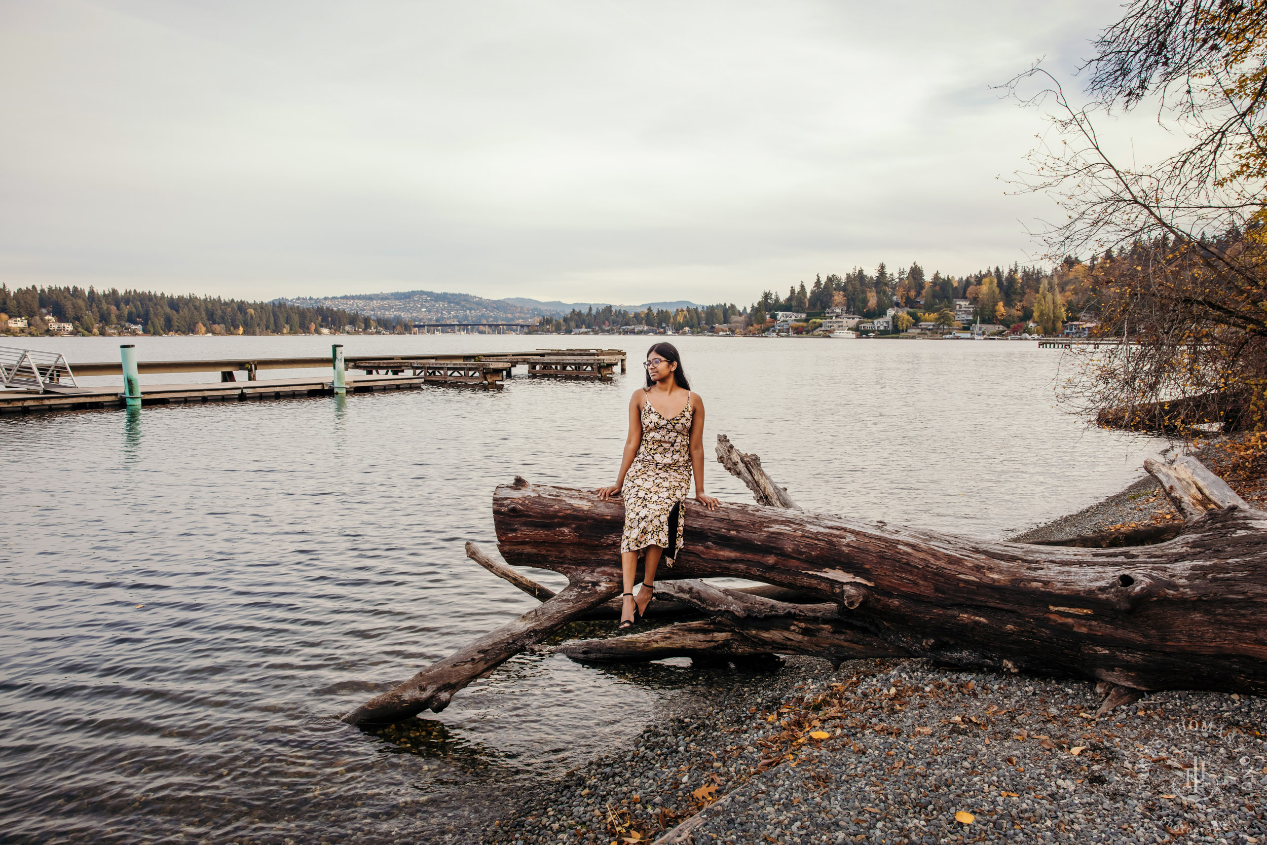 Mercer Island HS senior portrait session by Seattle HS senior portrait photographer James Thomas Long Photography