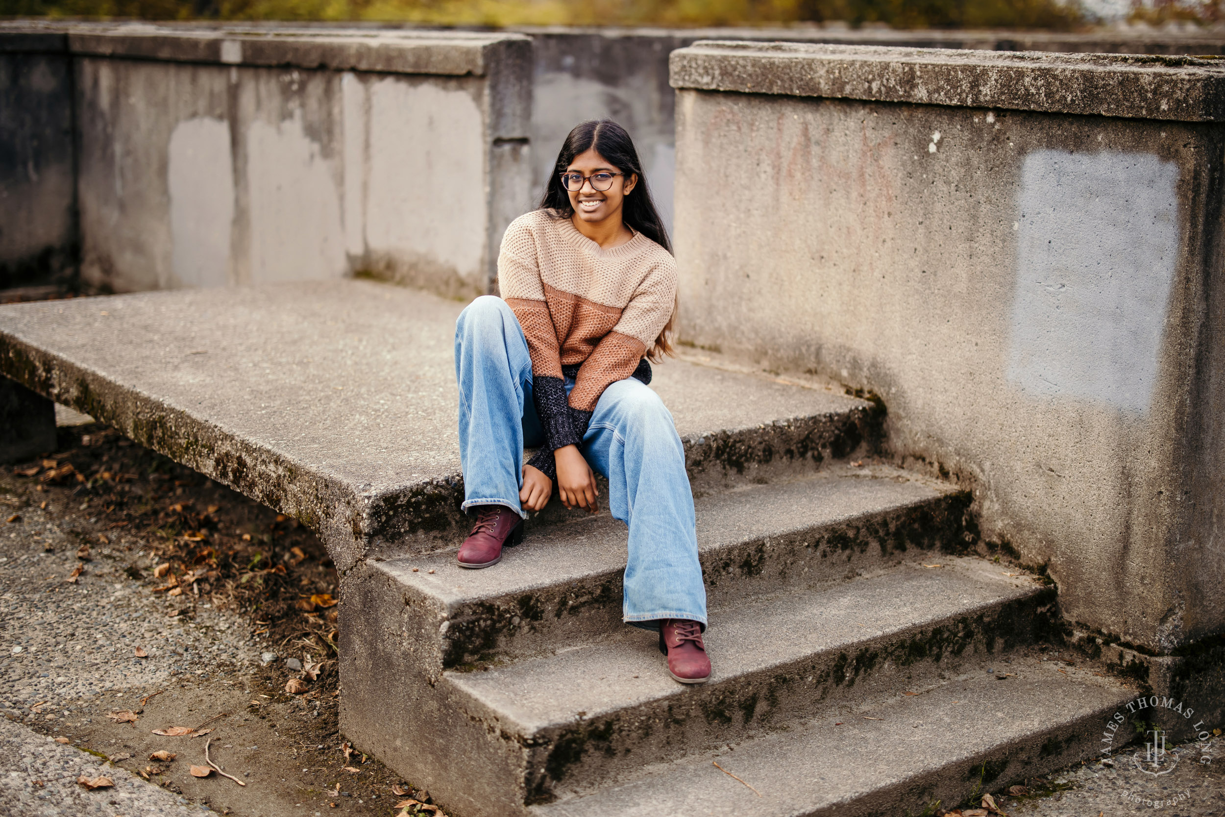 Mercer Island HS senior portrait session by Seattle HS senior portrait photographer James Thomas Long Photography