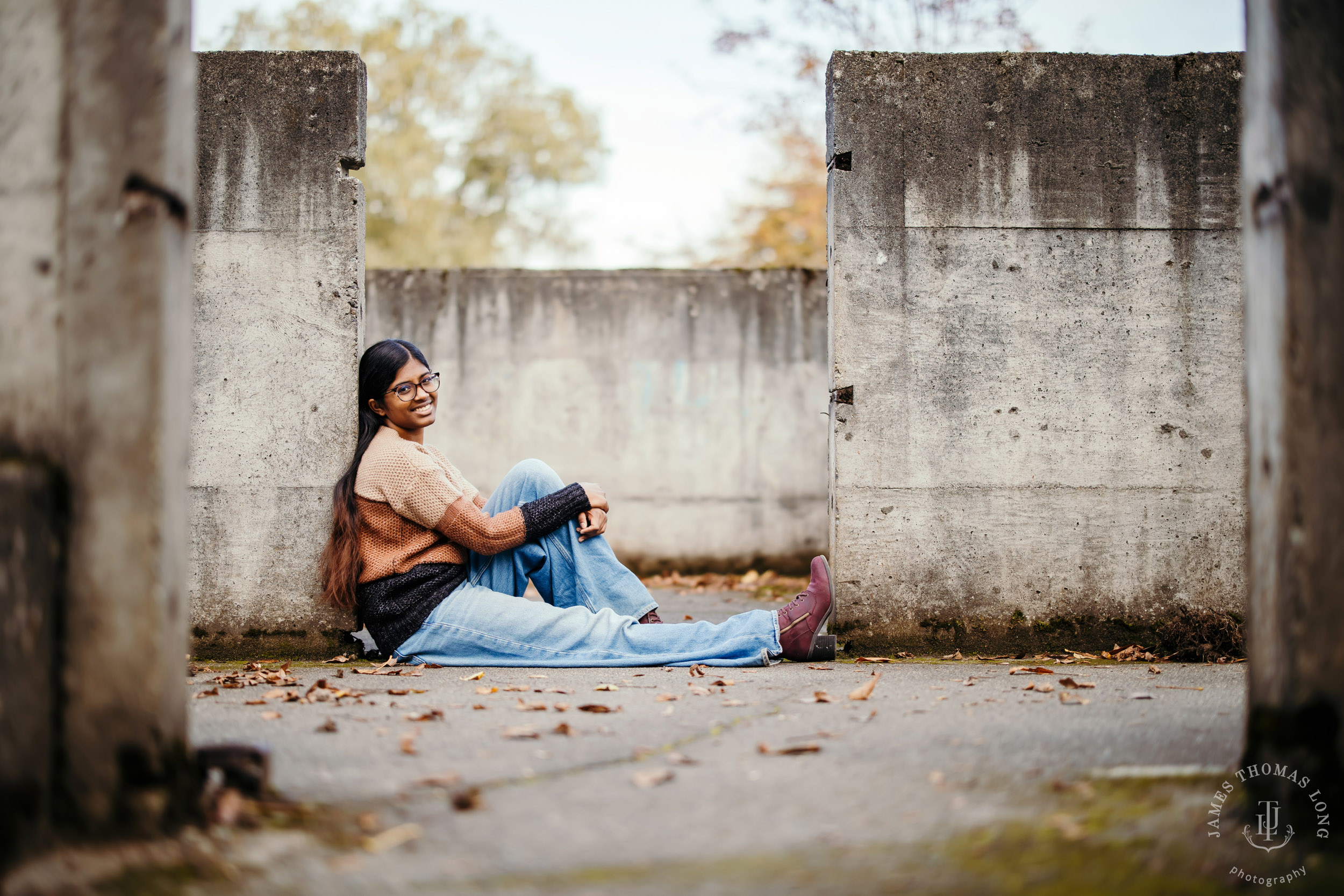 Mercer Island HS senior portrait session by Seattle HS senior portrait photographer James Thomas Long Photography