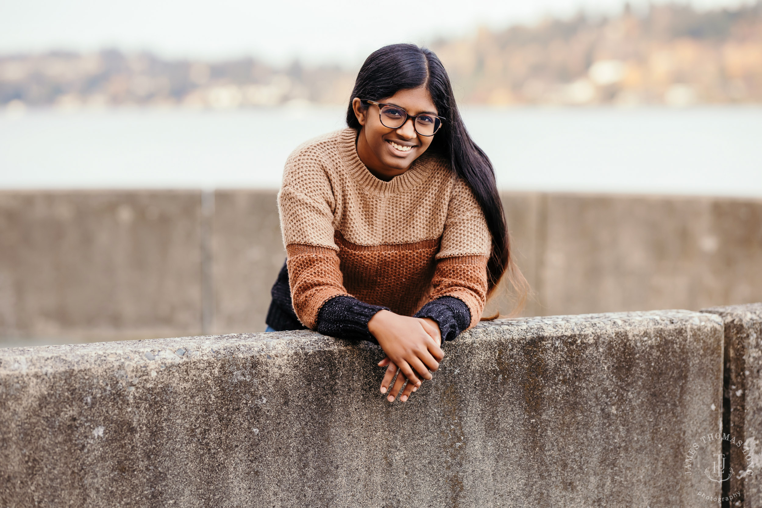 Mercer Island HS senior portrait session by Seattle HS senior portrait photographer James Thomas Long Photography