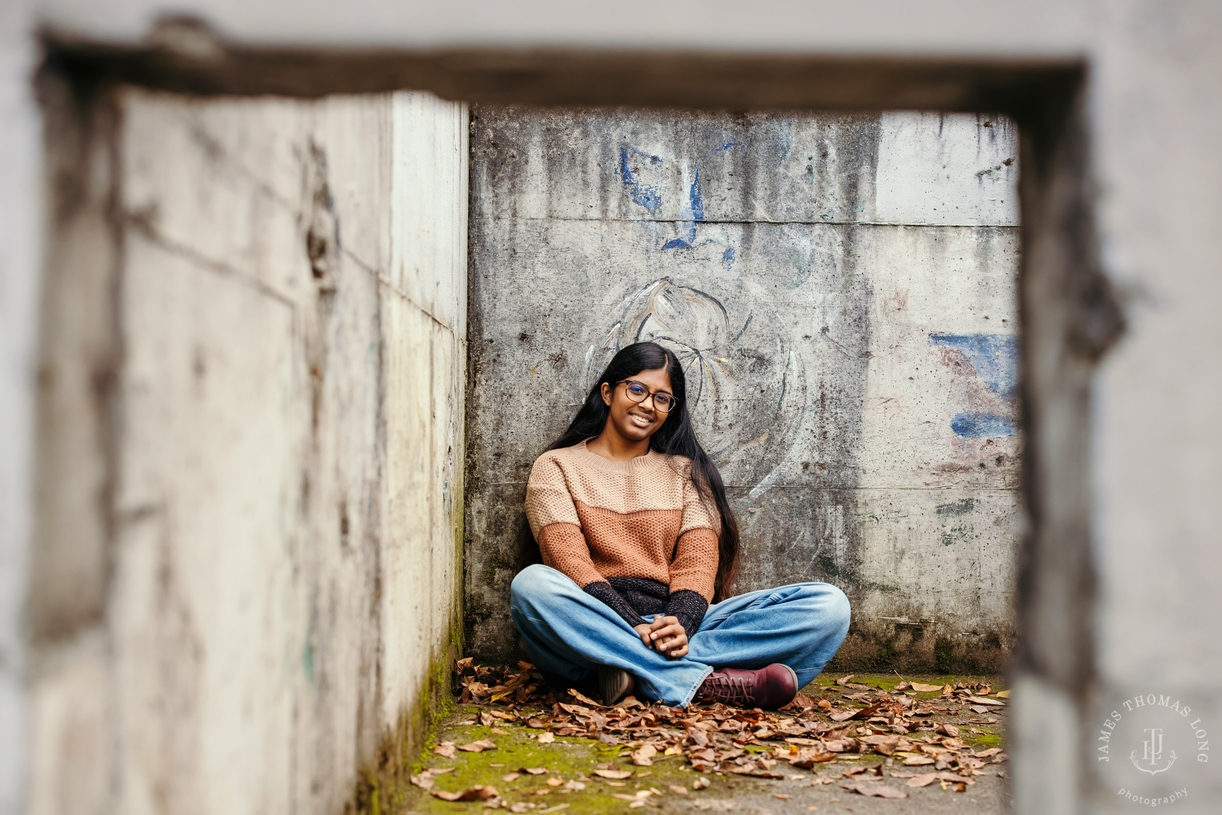 Mercer Island HS senior portrait session by Seattle HS senior portrait photographer James Thomas Long Photography