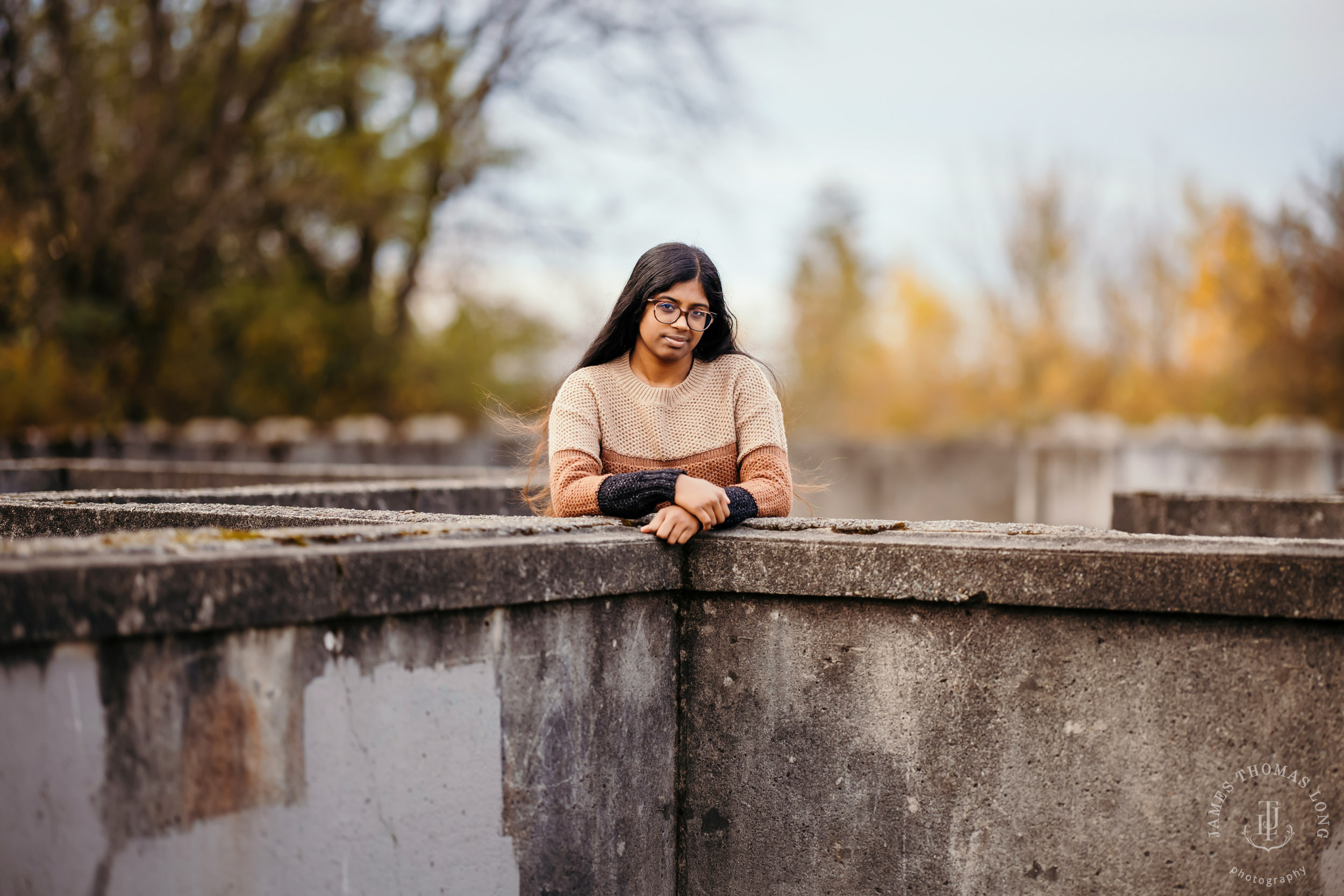 Mercer Island HS senior portrait session by Seattle HS senior portrait photographer James Thomas Long Photography