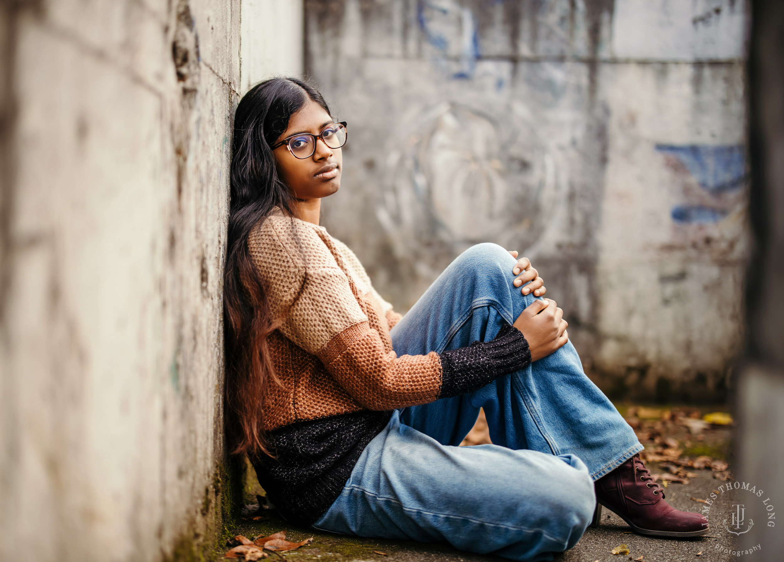 Mercer Island HS senior portrait session by Seattle HS senior portrait photographer James Thomas Long Photography